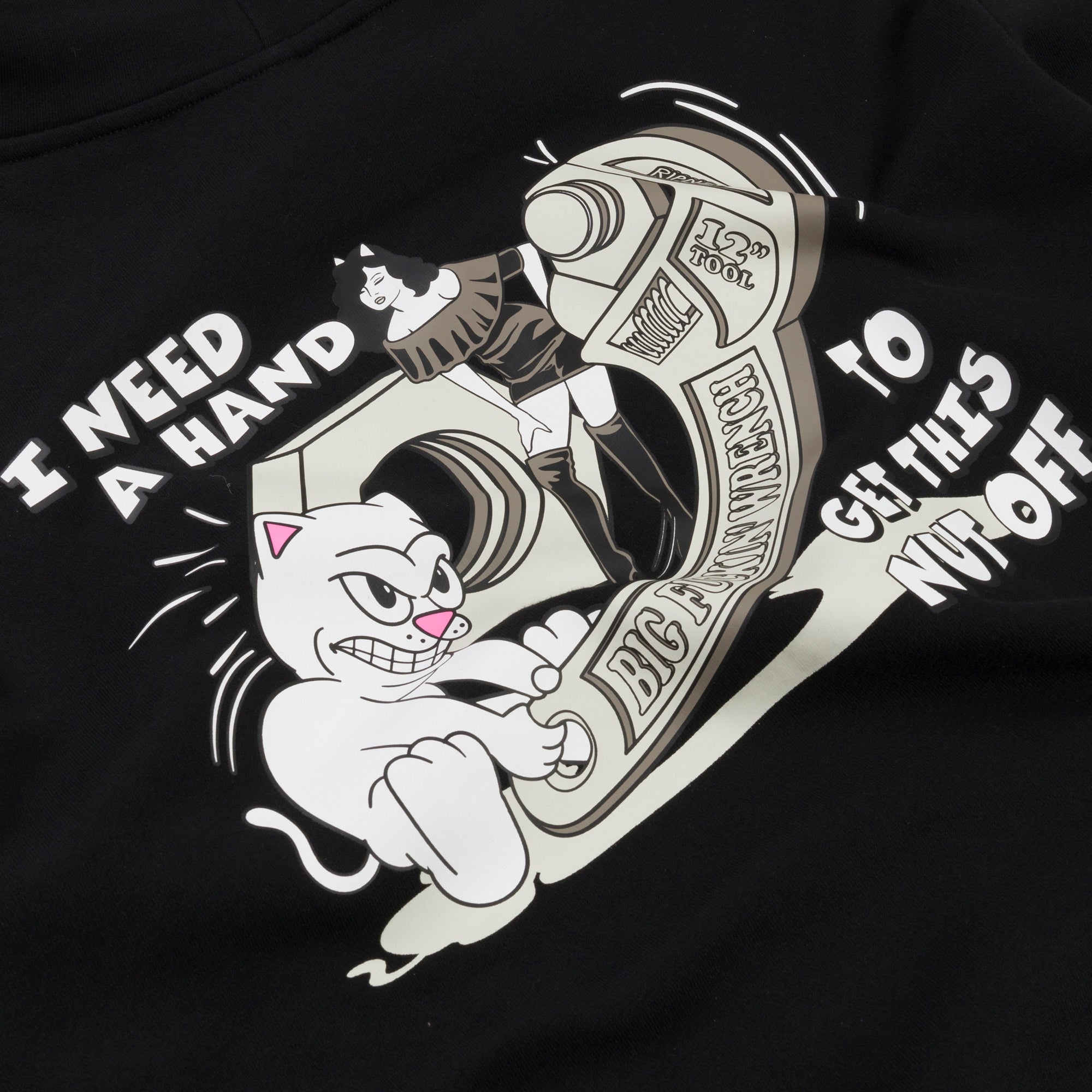 Nut Off Hoodie (Black)、mySite、merchandisen