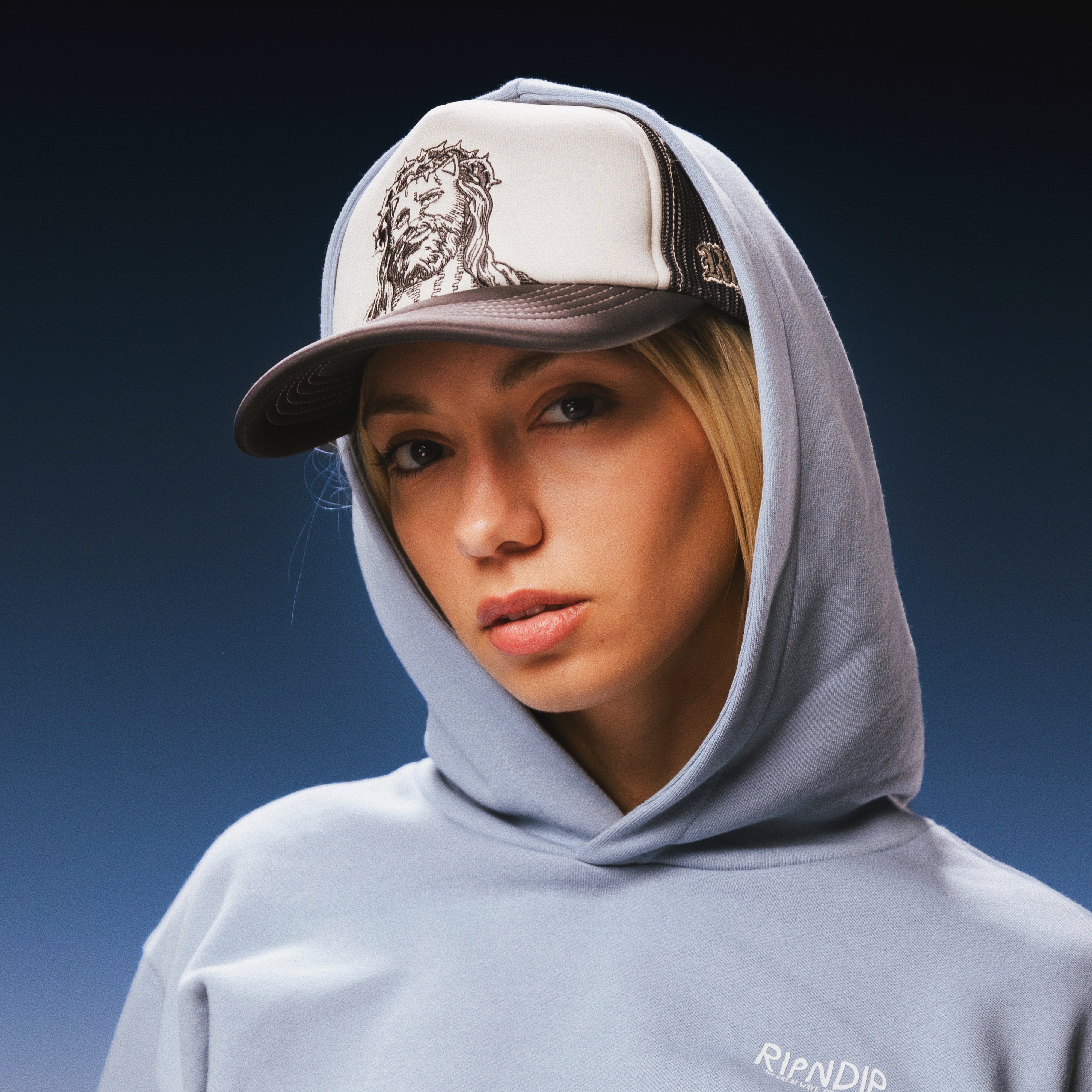  Lord Savior Trucker Hat (Dark Charcoal )、mySite、merchandisen