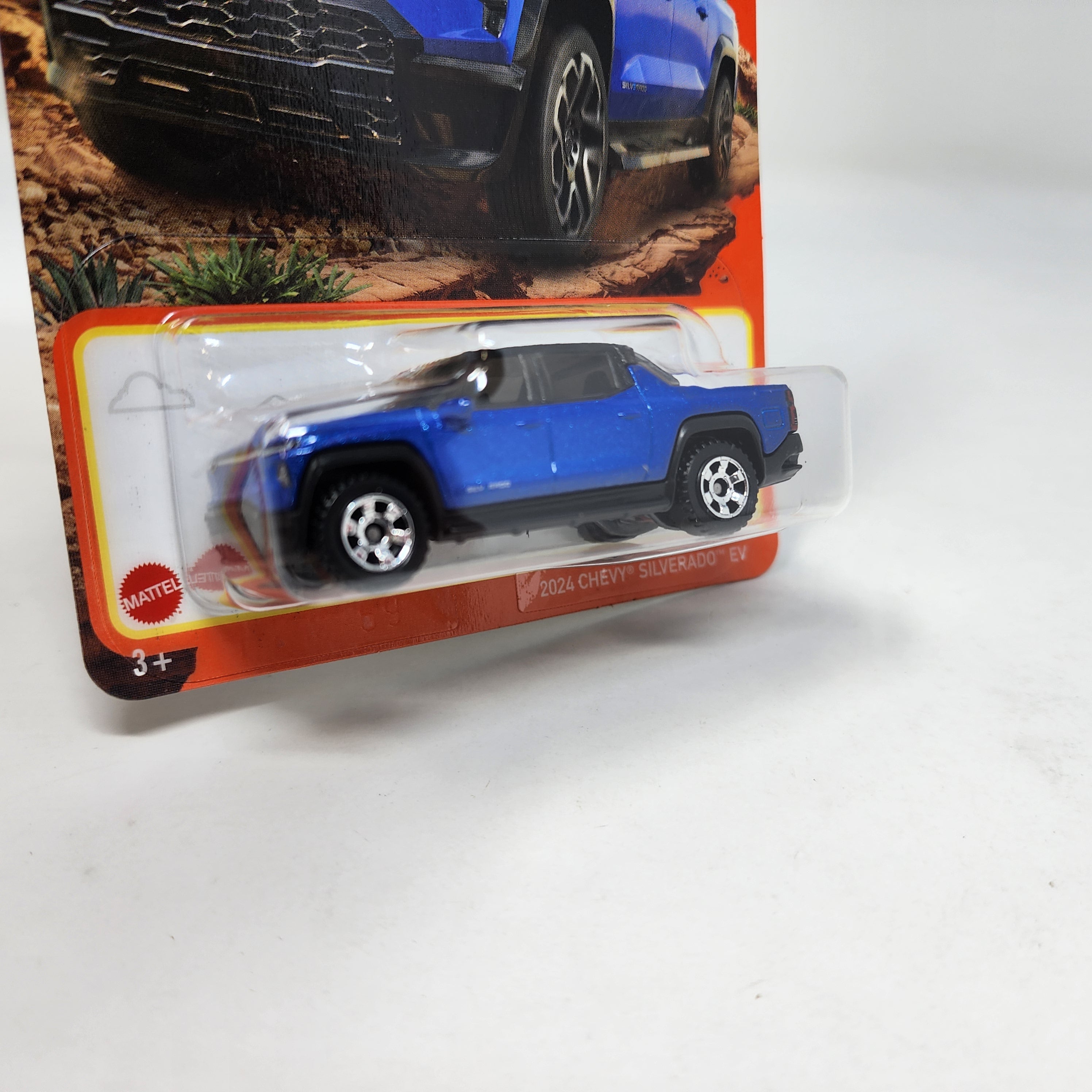 2024 Chevy Silverado EV #12 * BLUE * 2024 Matchbox Basic Case M、mySite、hgirdovlk