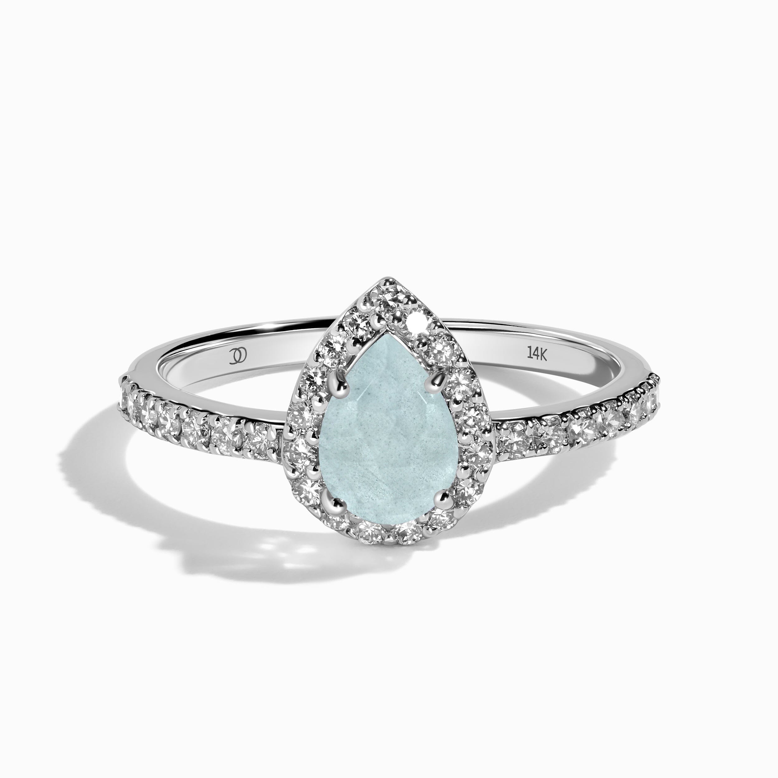 Aquamarine Lab Diamond Ring - Tear of Joy、mySite、hinf8tx79