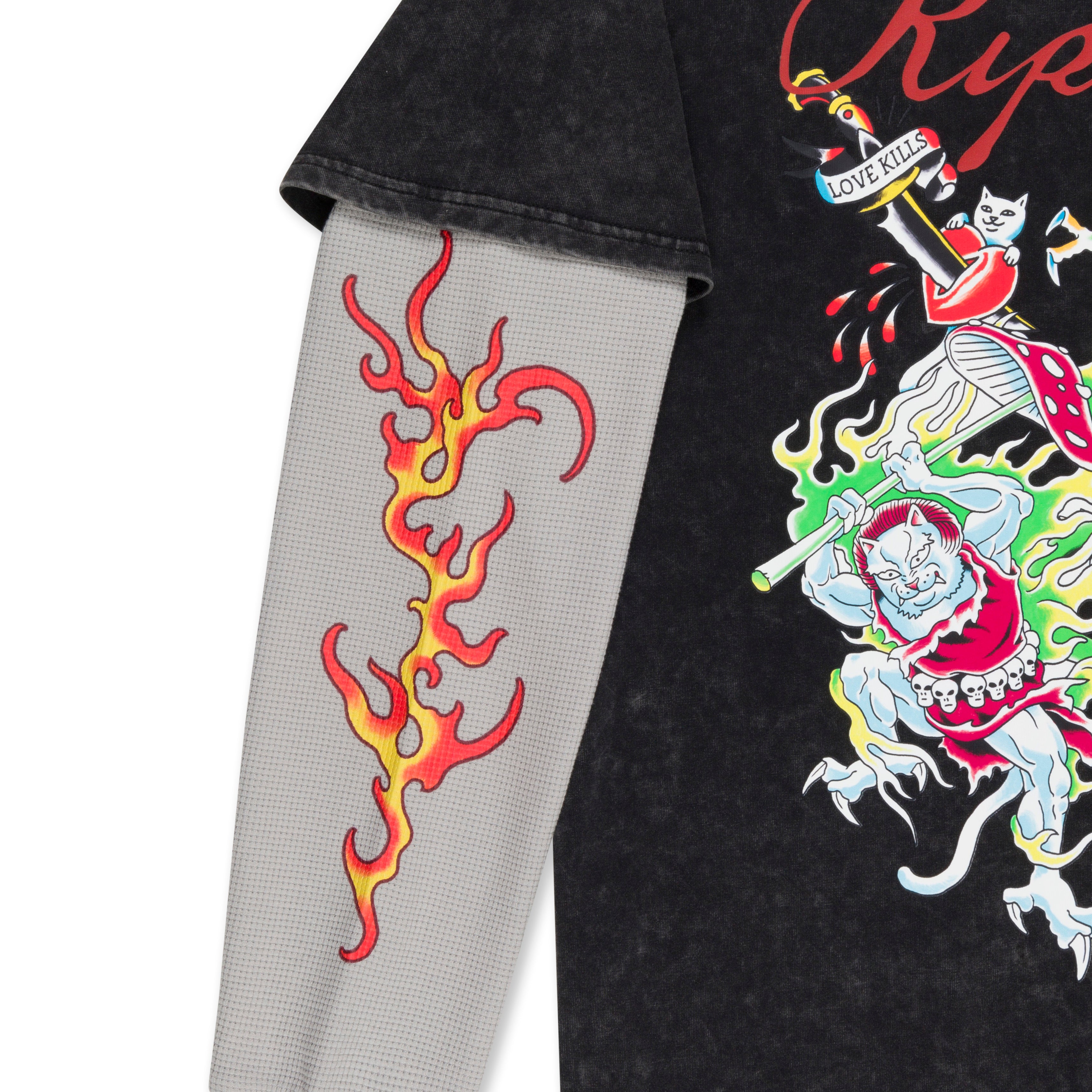  InkEd Double Sleeve Tee (Black)、mySite、merchandisen