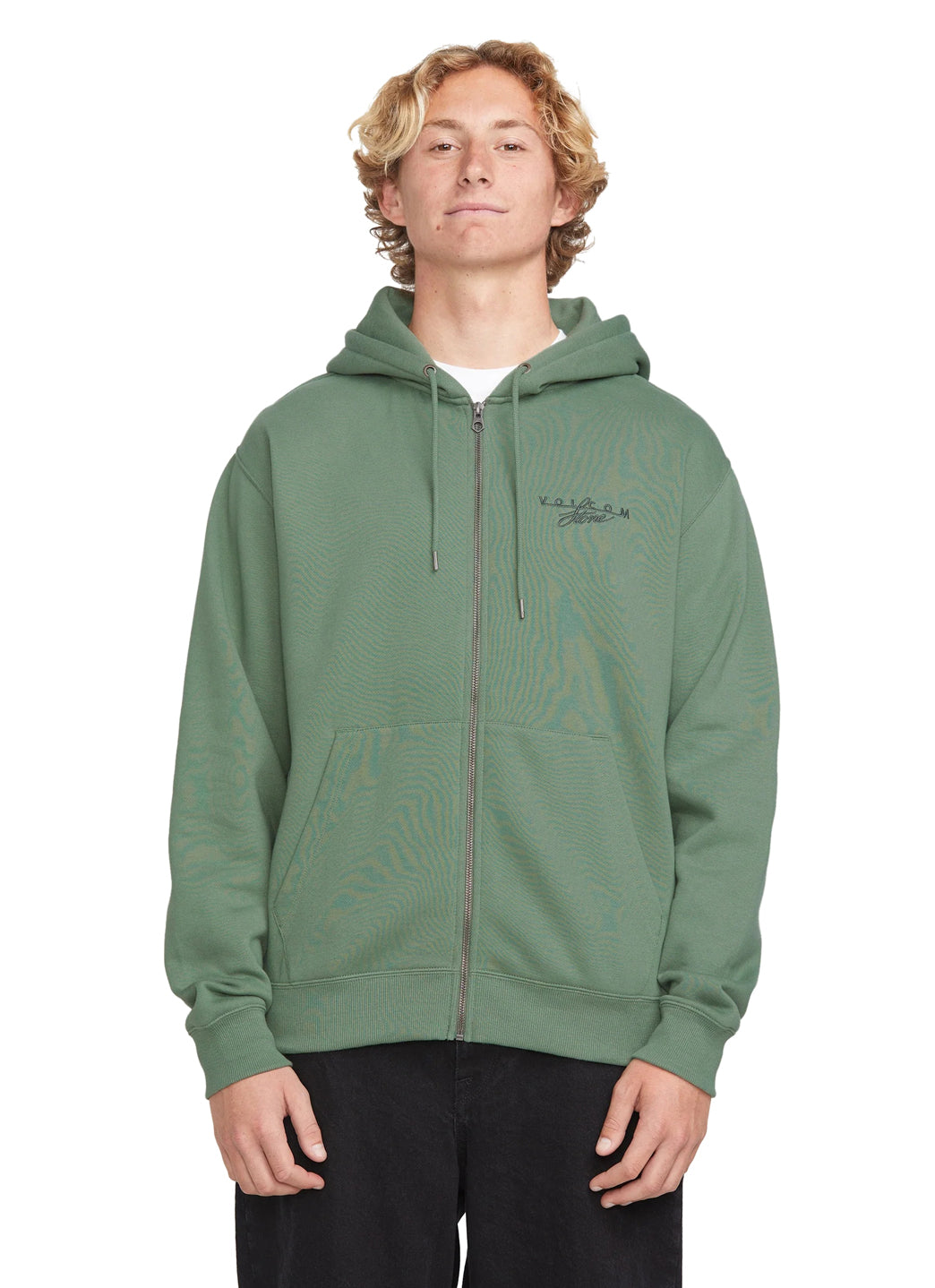 Volcom Men's Calmstone Zip Hoddie、mySite、noshort