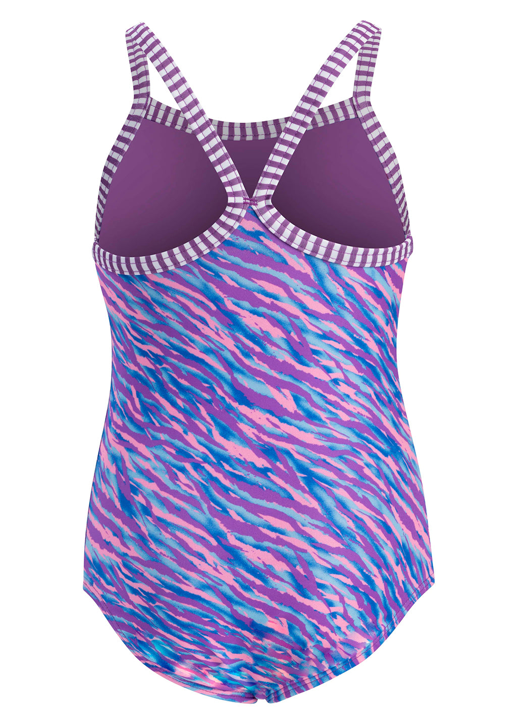 Dolfin Girls' Aurora Print One Piece Swimsuit (Toddler, Little Kid)、mySite、noshort