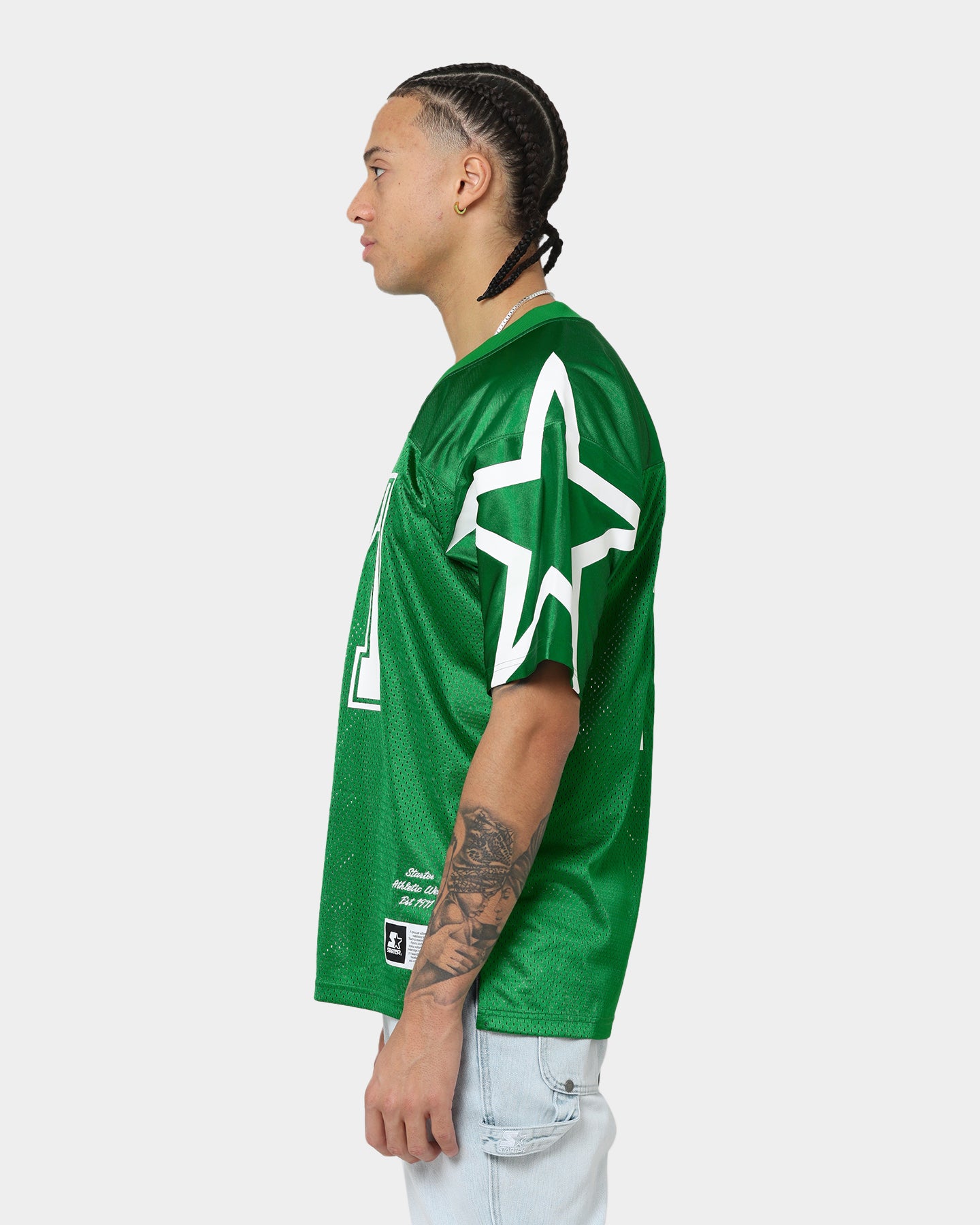 Starter Stars Football Jersey Green、mySite、zt4zffjzw