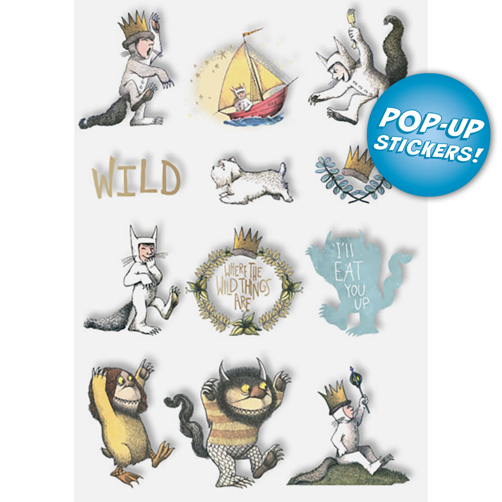  Where The Wild Things Are Pop-Up 3-D Stickers、mySite、ghnorth