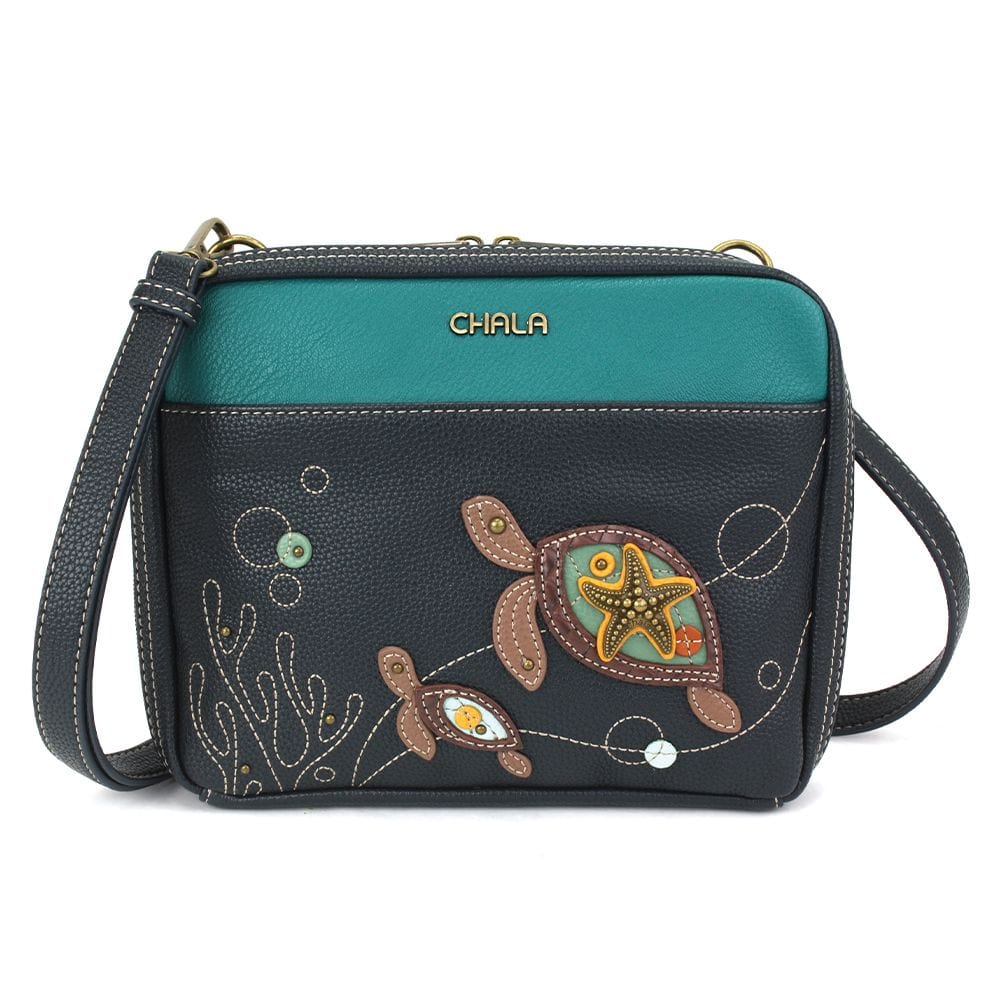 Turtle Collection by Chala-Keychain/Cellphone Xbody/Totes、mySite、g9winljtr