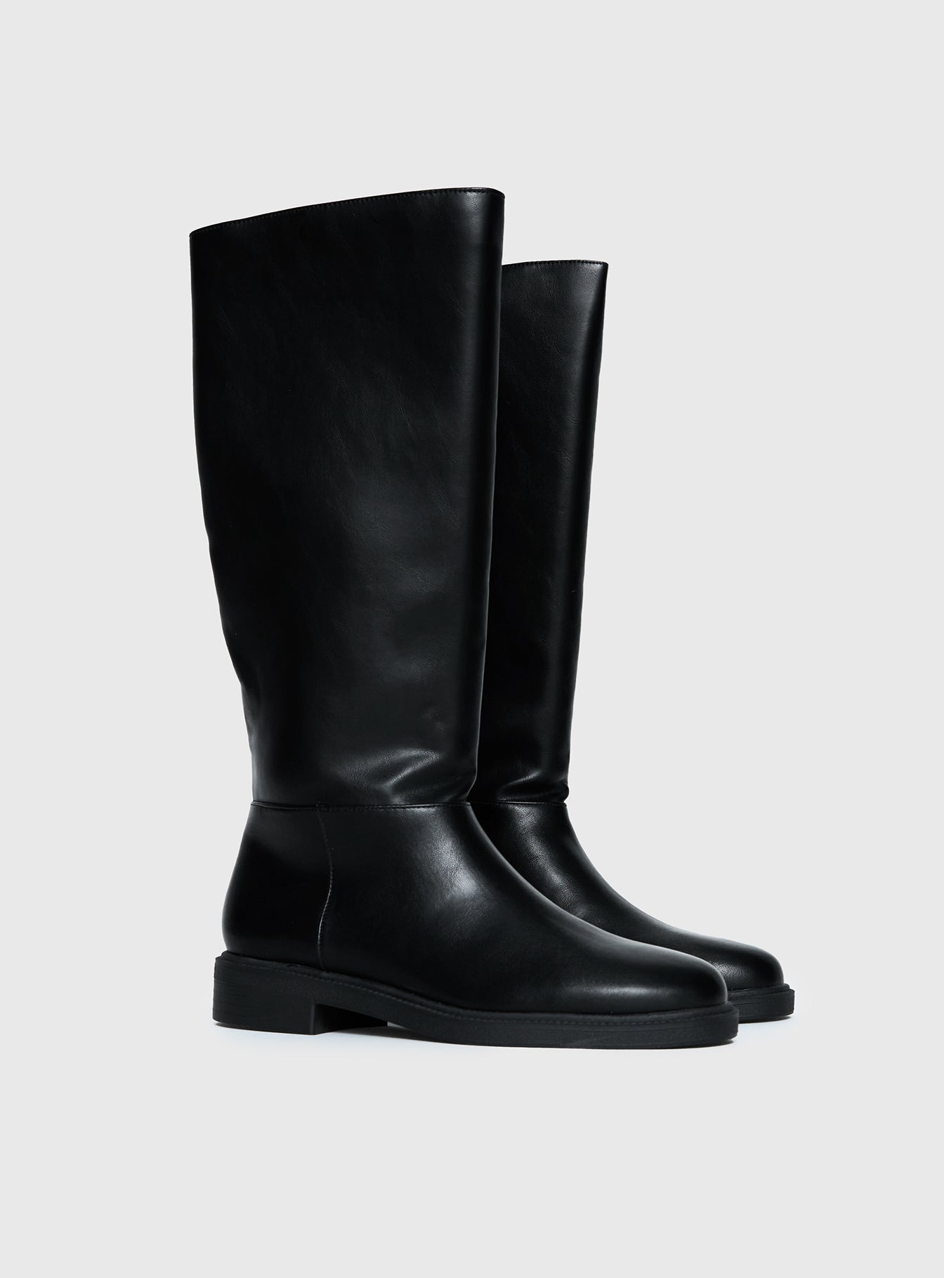 Billini Gwinny Knee High Boots Black、mySite、solidvoid