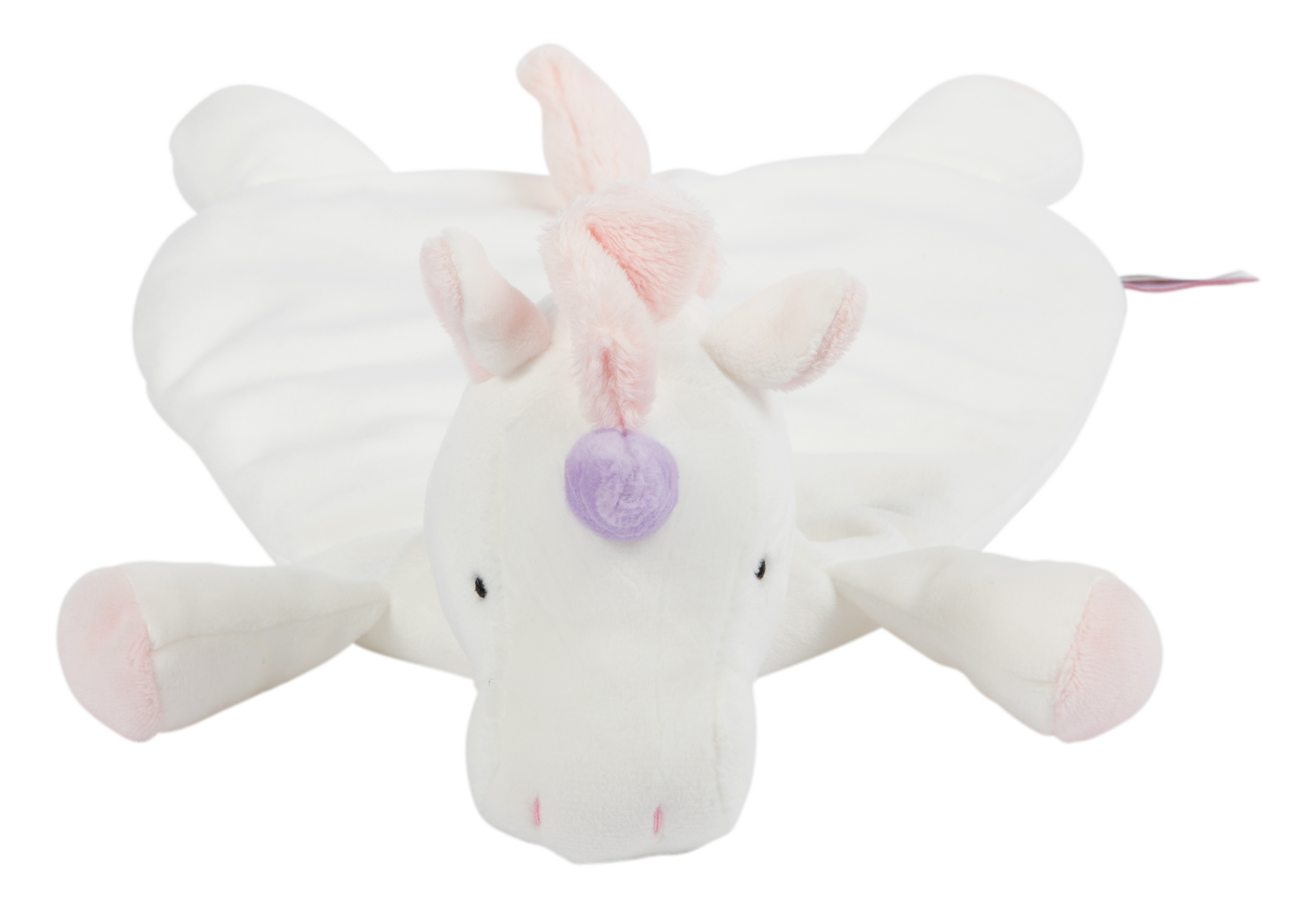 WubbaNub® - White Unicorn Lovey、mySite、g9winljtr