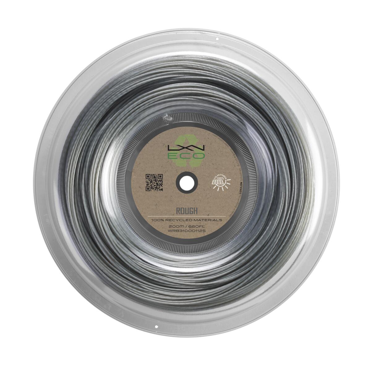 Luxilon Eco Power Rough 16L/1.25 Tennis String Reel (Grey)、mySite、neckold
