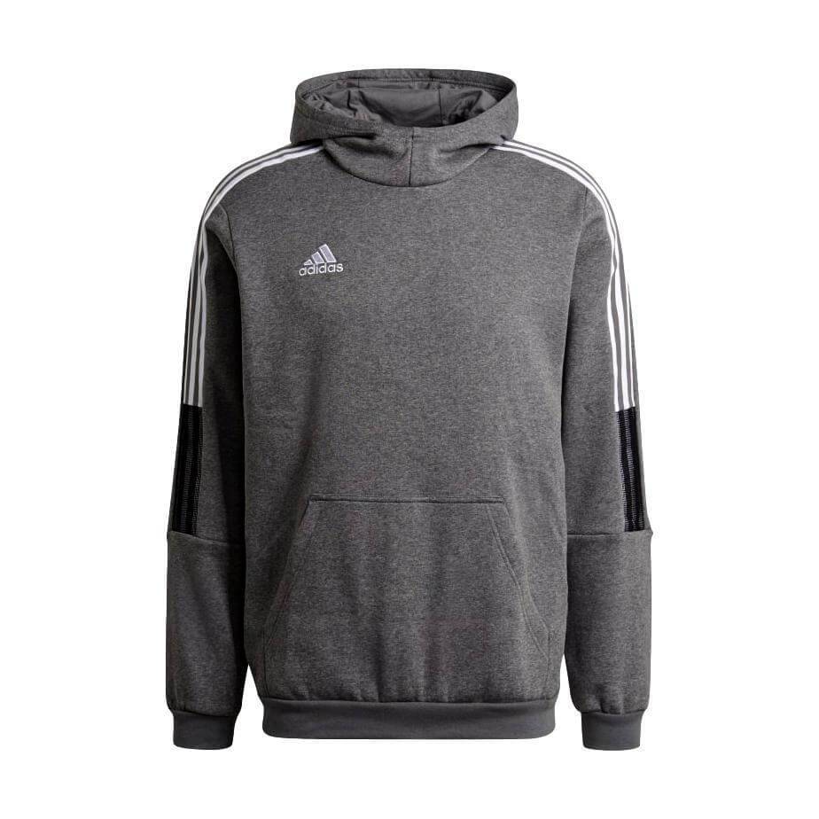 Adidas Tiro 21 Sweat Hoodie - Grey、mySite、noshort