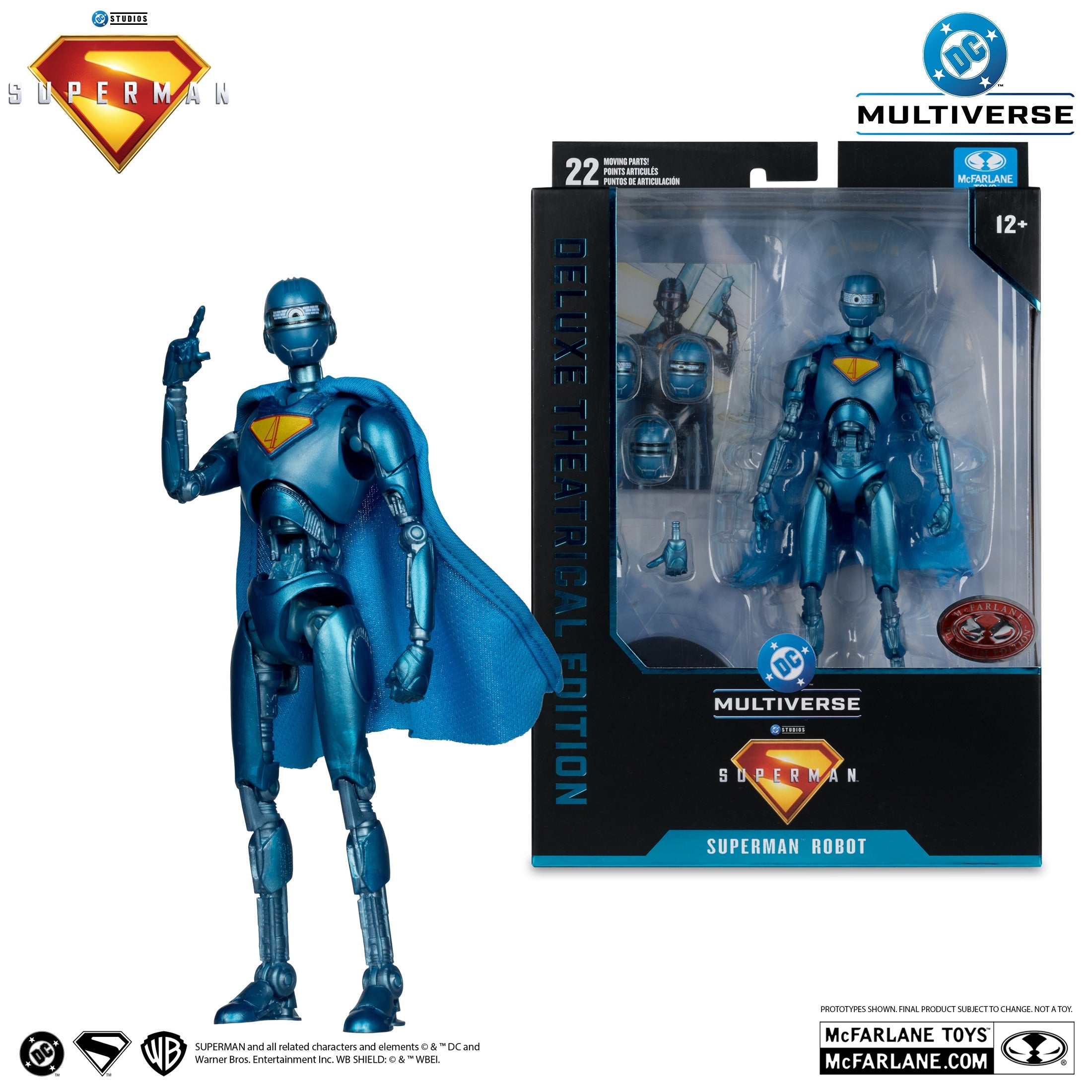 DC Multiverse Red Platinum Label Deluxe Superman (2025) Robot、mySite、hgirdovlk