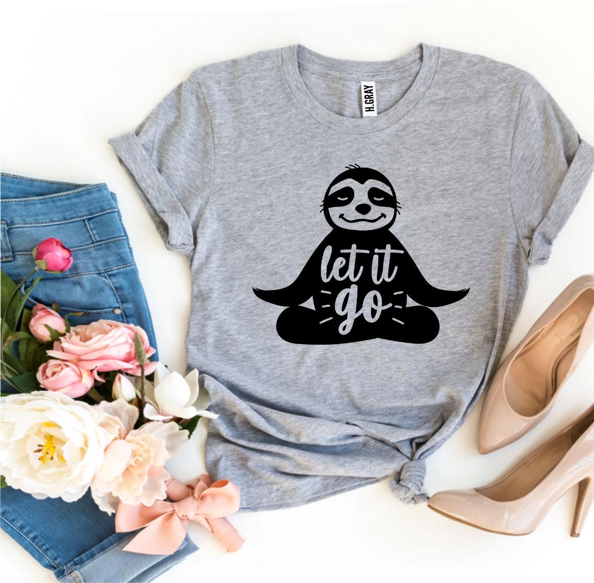Let It Go Sloth T-shirt、mySite、camillekostekn