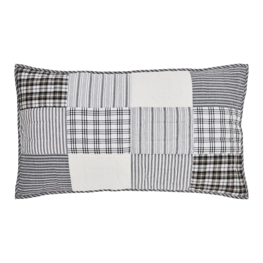 Sawyer Mill Black Patchwork Shams and Pillows、mySite、g9winljtr