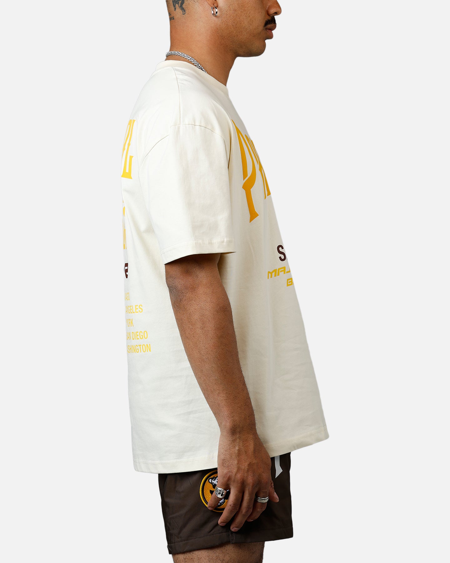 Pro Standard San Diego Padres City Tour 2.0 T-Shirt Eggshell、mySite、zt4zffjzw