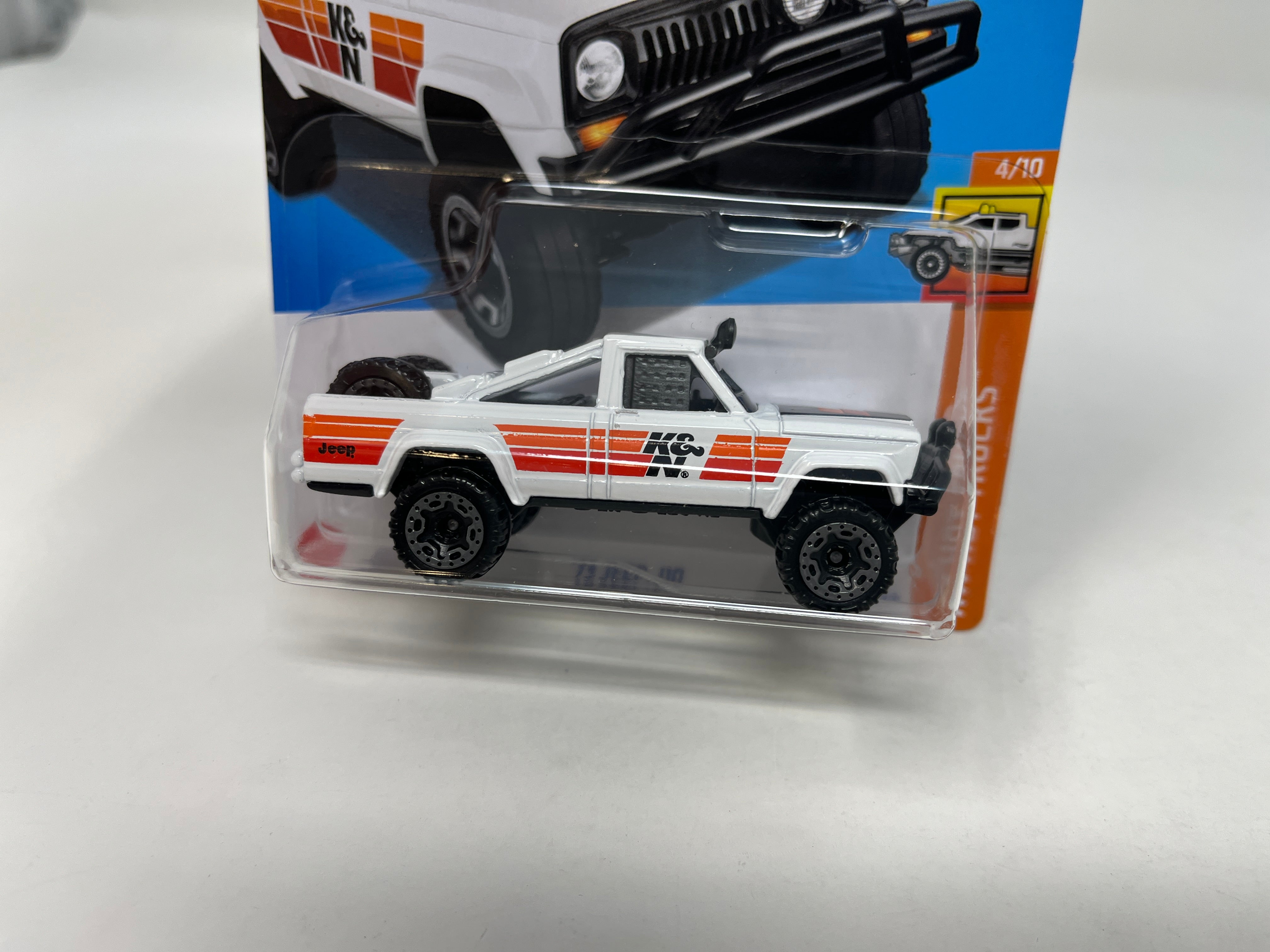 '73 Jeep J10 #91 * White * 2024 Hot Wheels Case L、mySite、hgirdovlk