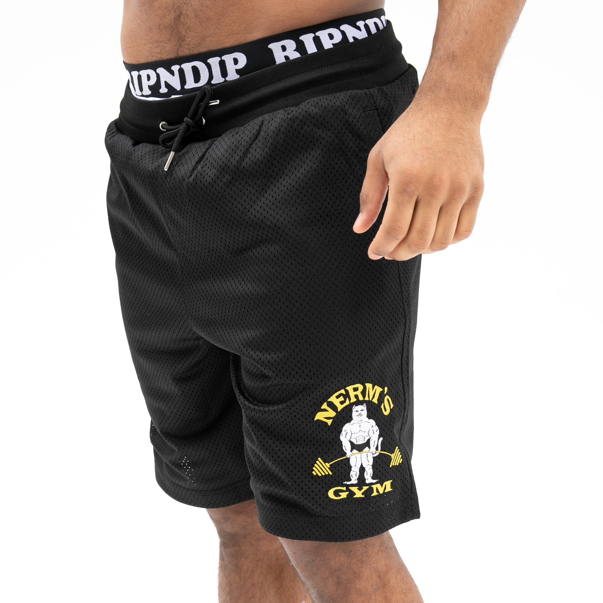  Ripped n Dipped Mesh Shorts (Black)、mySite、merchandisen