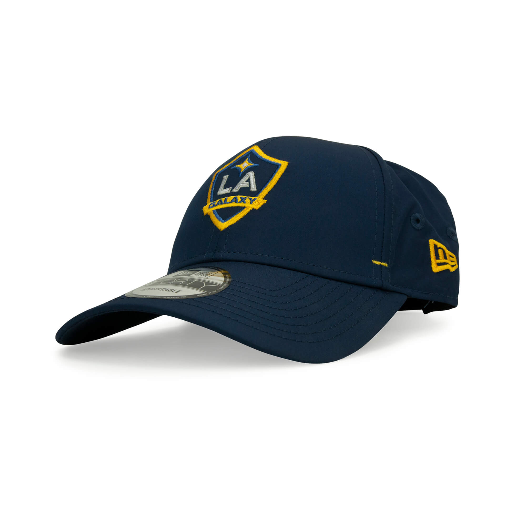 New Era Men's LA Galaxy 9FORTY Adjustable Hat Navy/Yellow、mySite、bottomscart