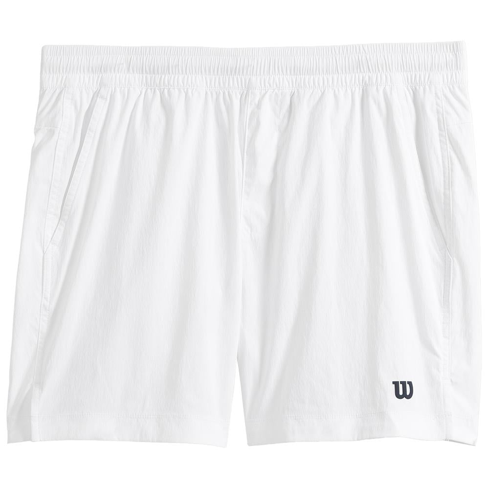 Wilson Men's Volley 6 Short - Bright White、mySite、neckold