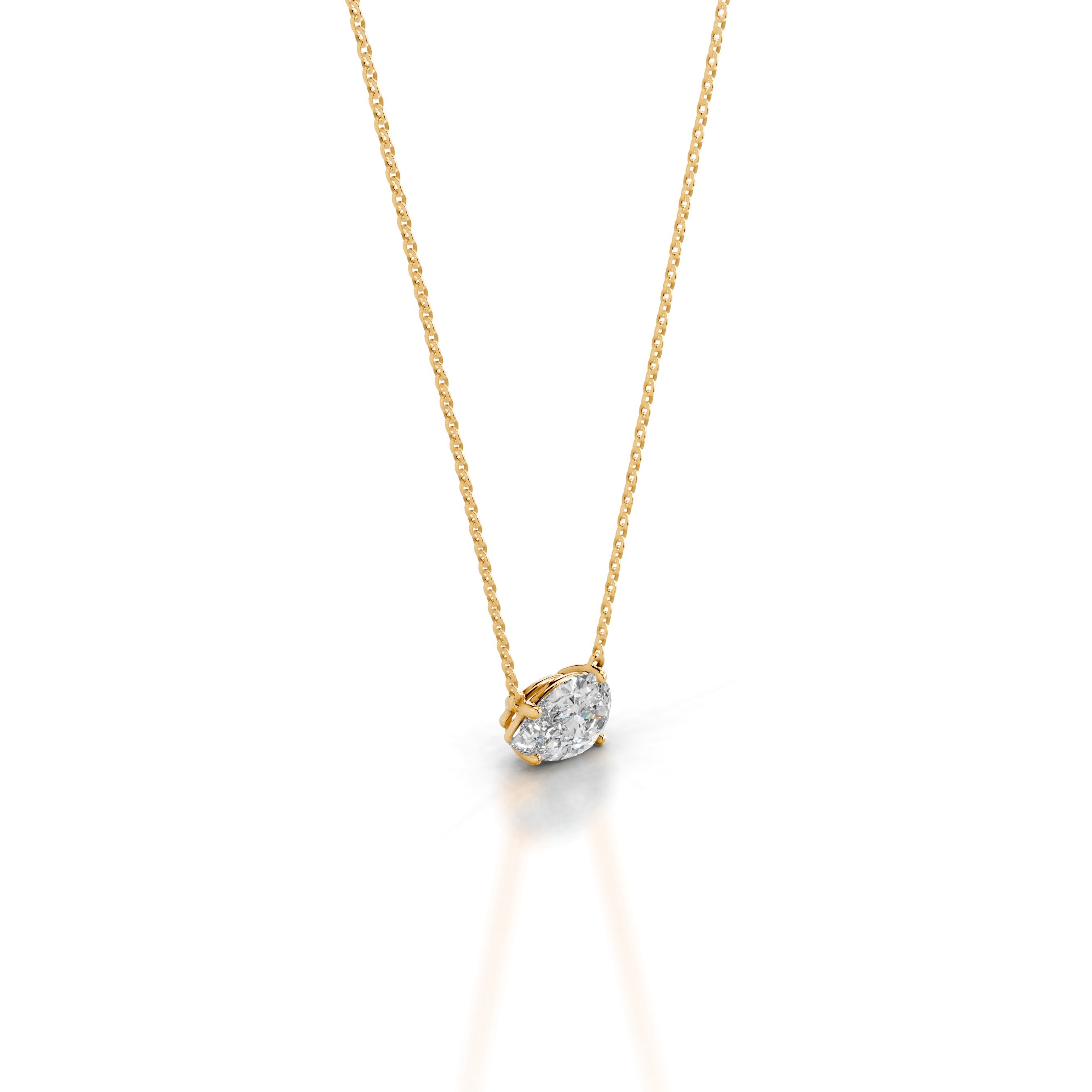 Clmence Diamond Pendant - 18K Yellow Gold、mySite、hinf8tx79
