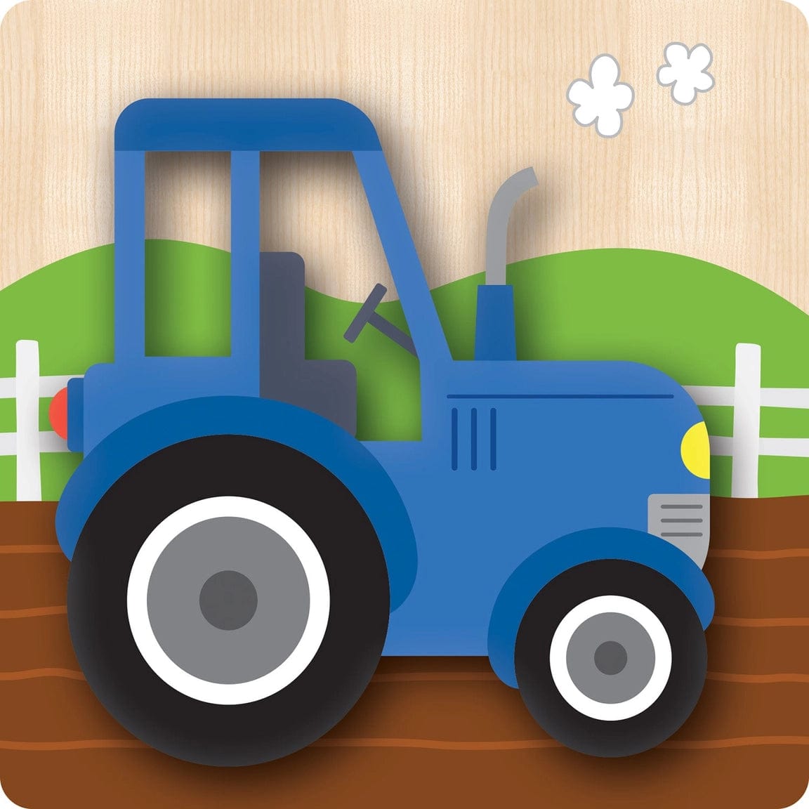 Chunky Wood Puzzles - Kids 4 Pack-Farm, Dinosaur & Garden Bugs、mySite、g9winljtr