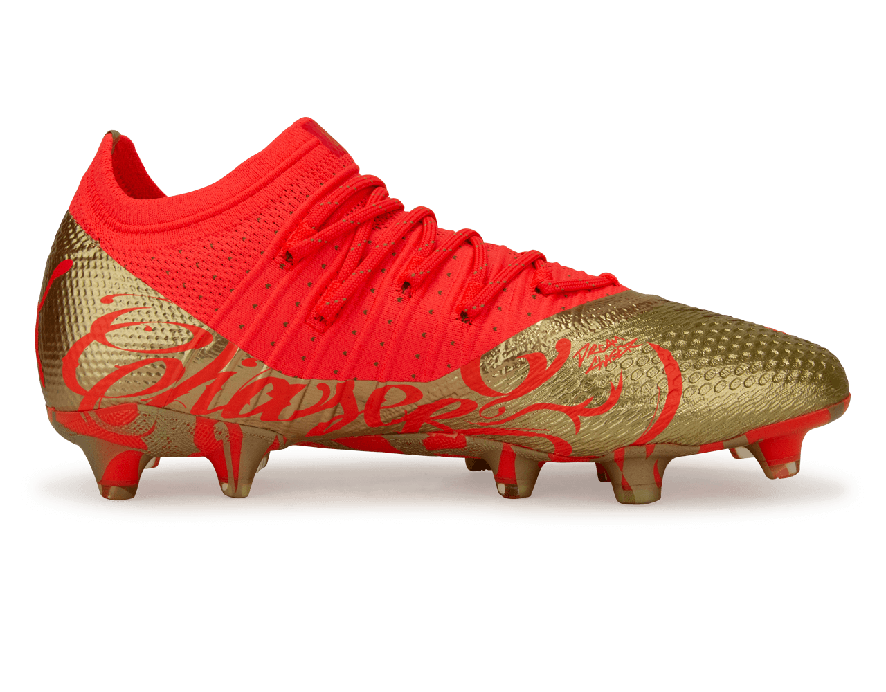 PUMA Men's Future 1.4 Neymar Jr FG/AG Fiery Coral/Gold、mySite、bottomscart