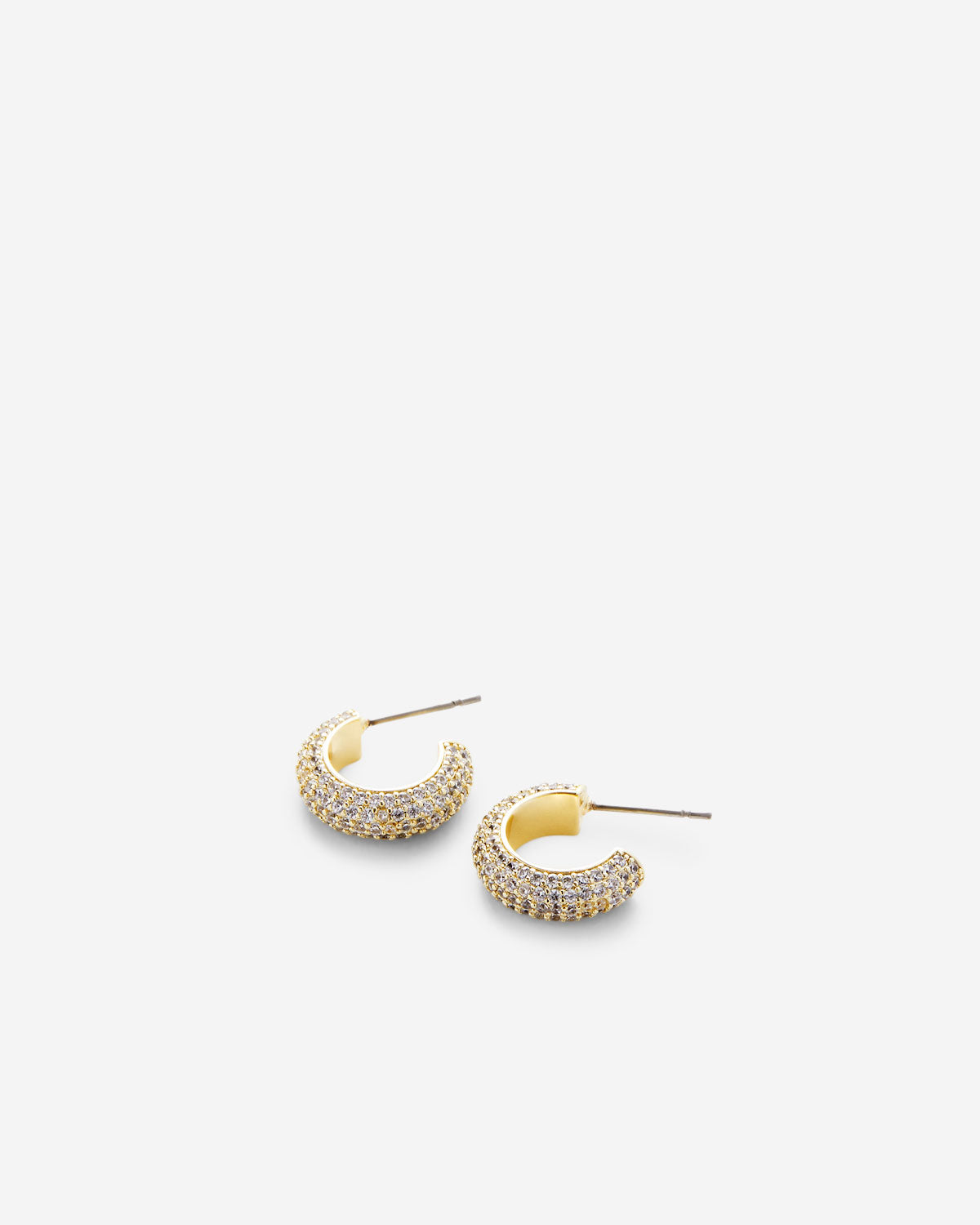 Unstoppable Pave Mini Hoop Earrings、mySite、hinf8tx79