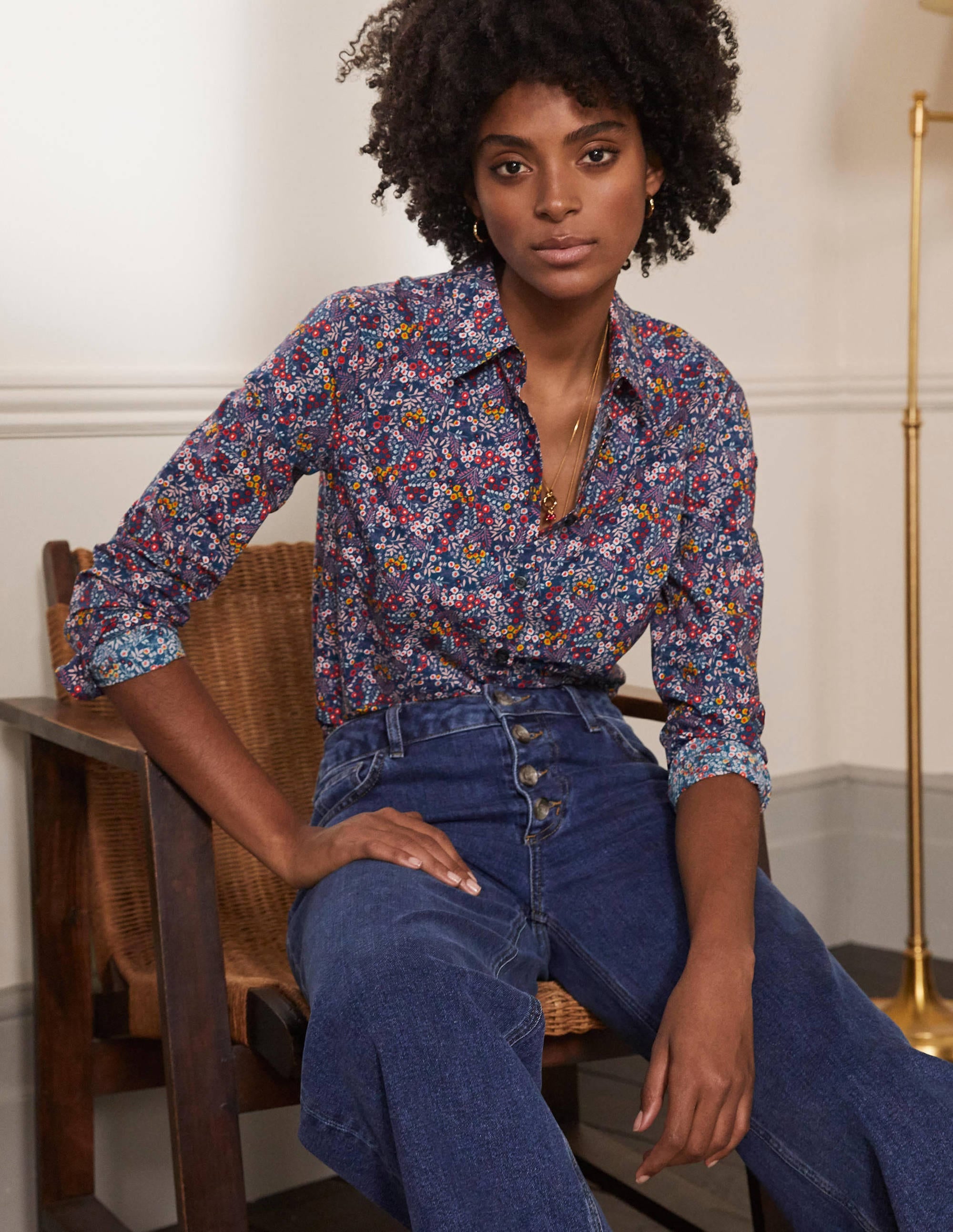  The Cotton Shirt-Galaxy Blue, Enchanting Forest、mySite、ashleygrahame