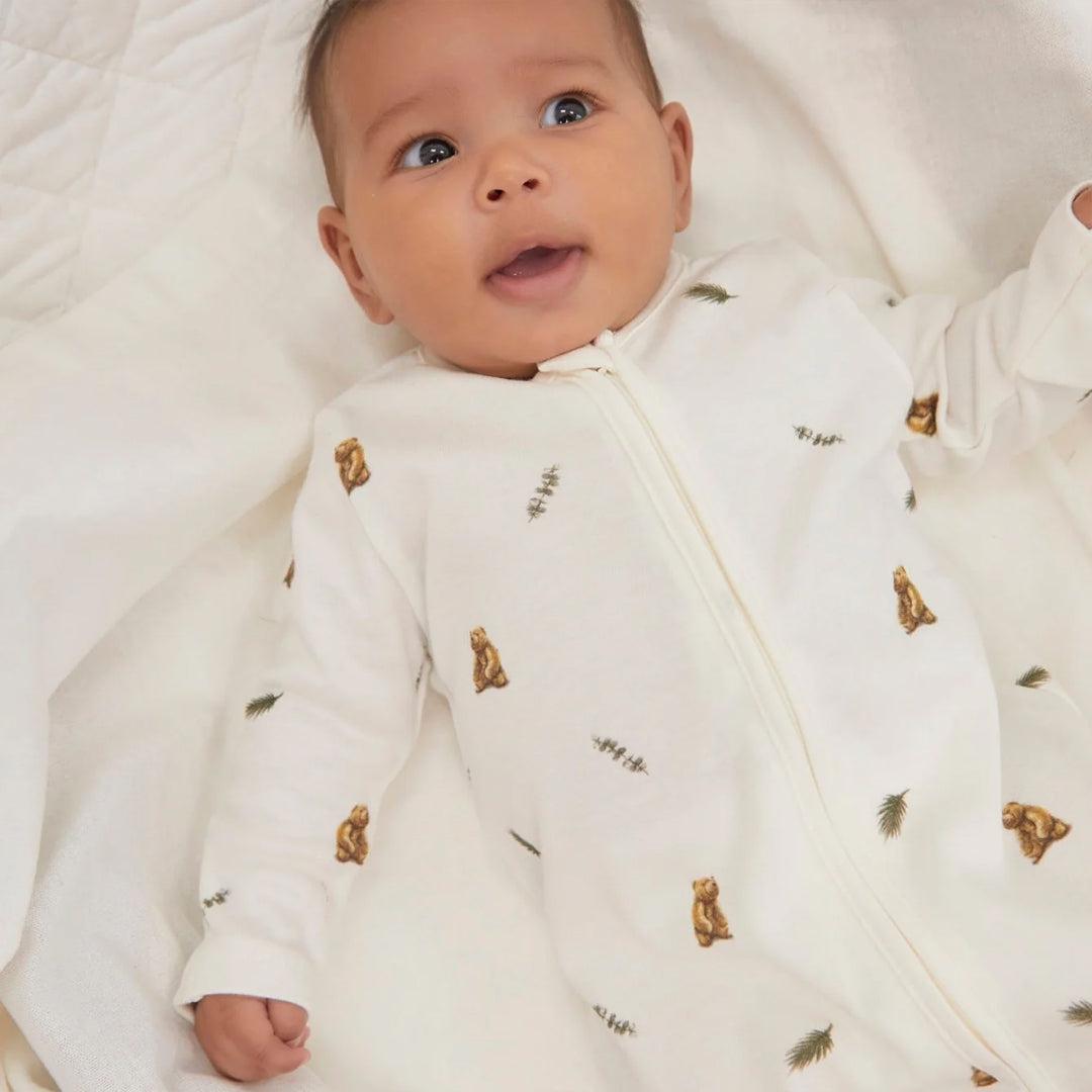  Rosa & Blue Sleepsuit - Brown Bear、mySite、merchandisen