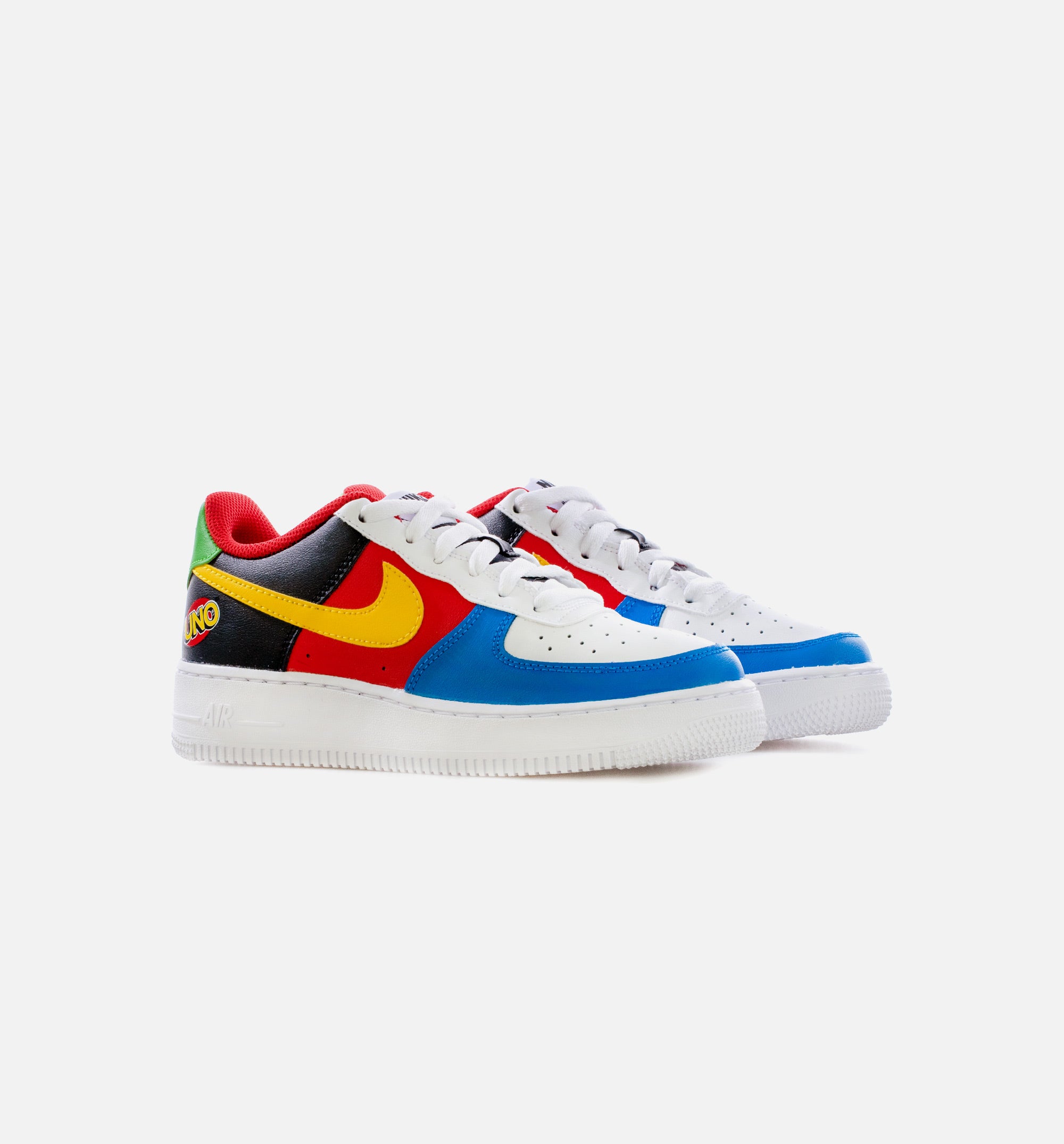 Air Force 1 UNO Grade School Lifestyle Shoe - Black/Red/Multi Free Shipping、mySite、dreamappss