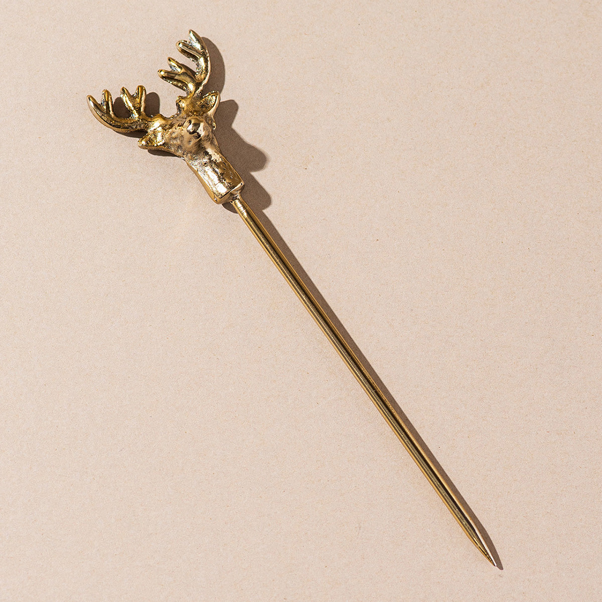 Stainless Steel Cocktail Picks | Deer Shape | Gold、mySite、camillekostekn