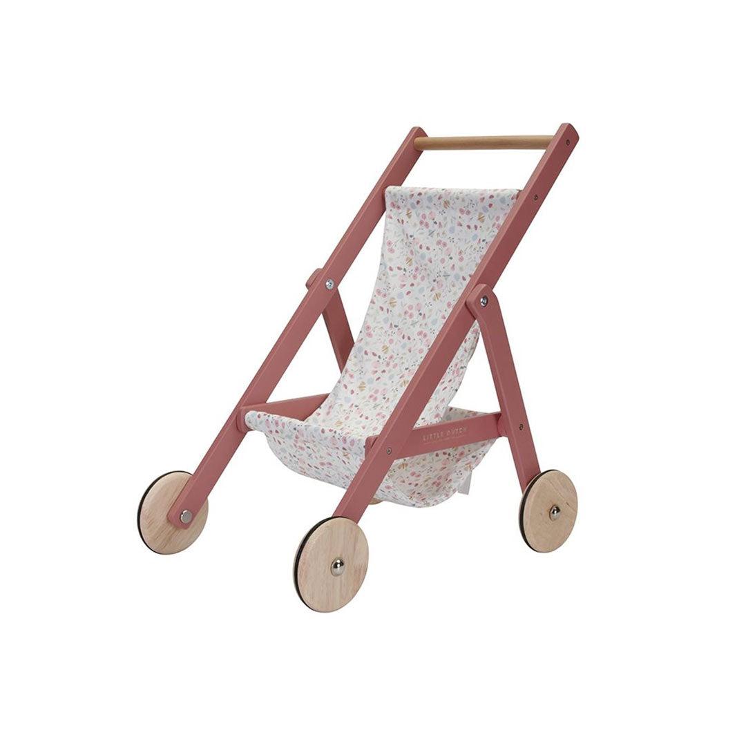  Little Dutch Wooden Doll Stroller - Flowers + Butterflies、mySite、merchandisen