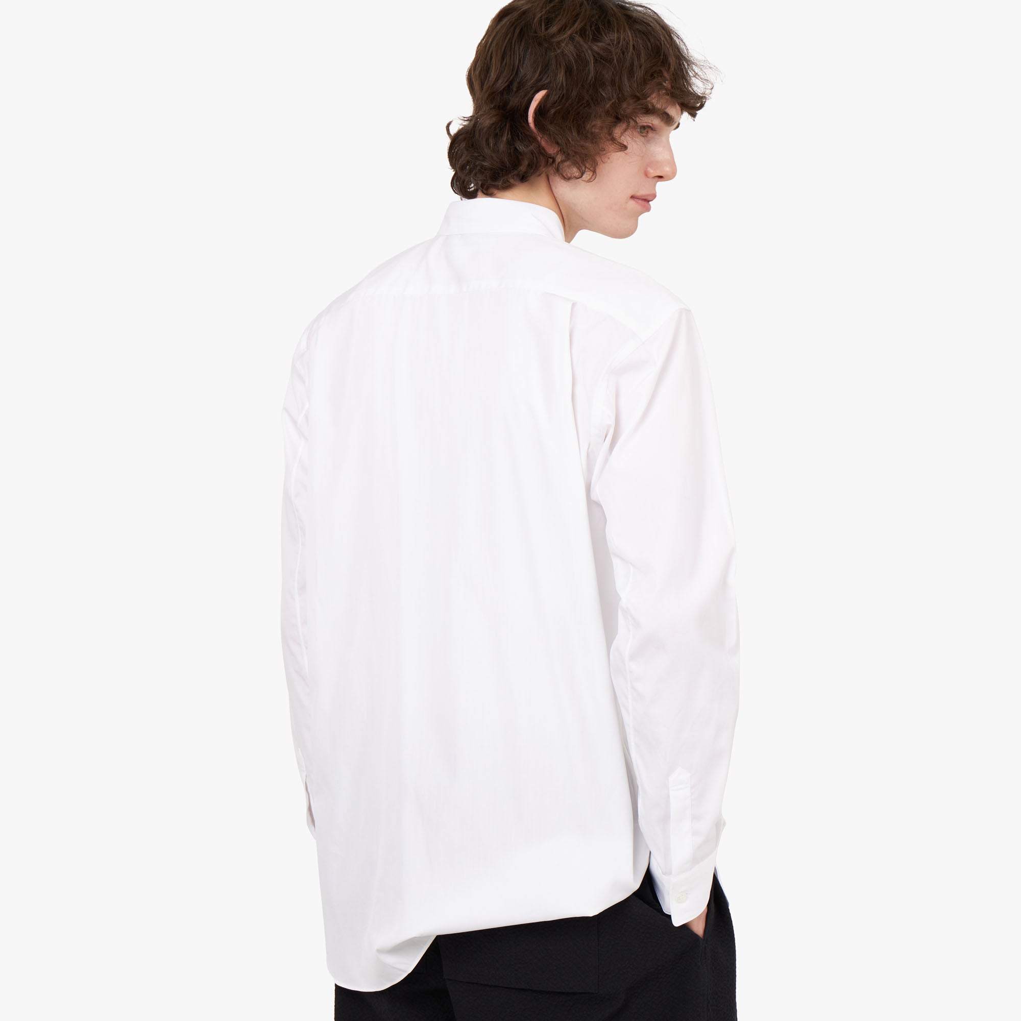  COMME des GARÇONS SHIRT Oversized Pocket Shirt / White、mySite、merchandisen