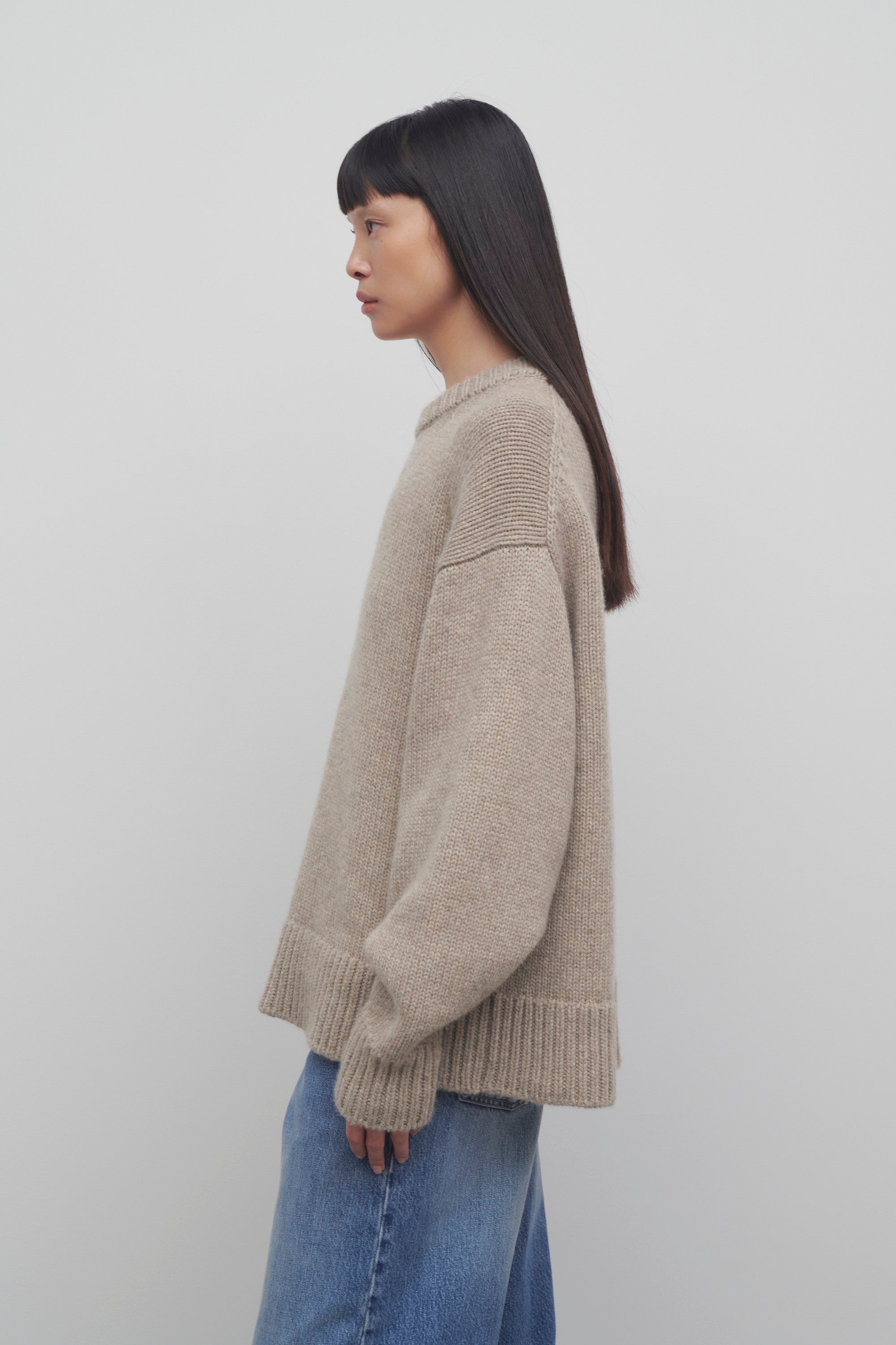 Himus Sweater in Cashmere、mySite、aoinhome