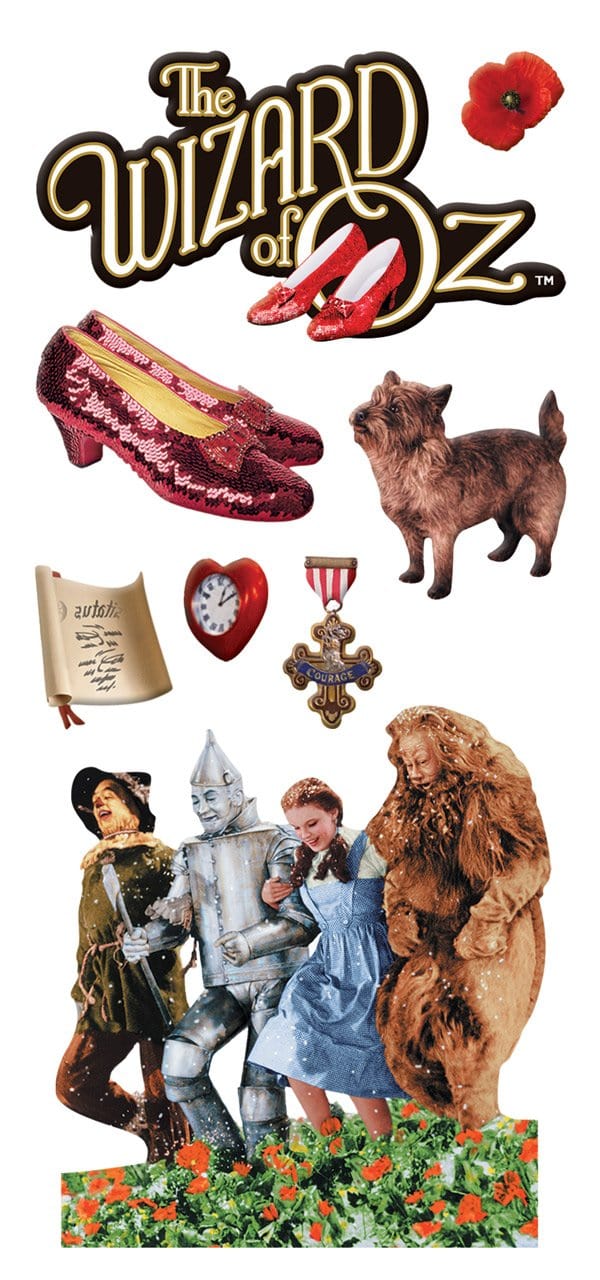  Puffy Stickers - Wizard of Oz、mySite、ghnorth