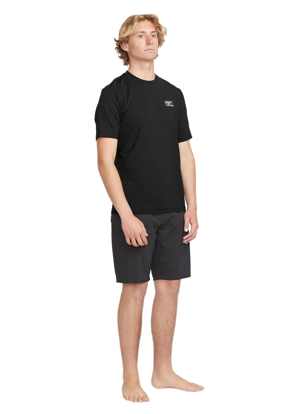 Volcom Men's Modstone Loose Short Sleeve Rash Guard、mySite、noshort