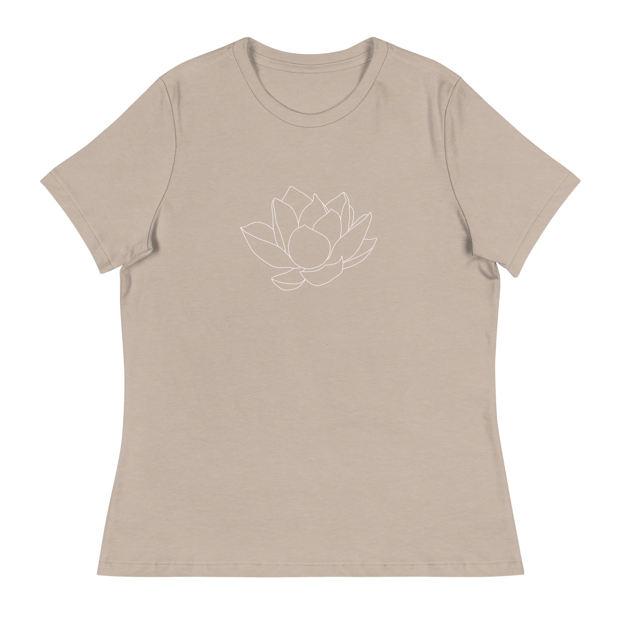 Water Lily Women's Relaxed T-Shirt、mySite、camillekostekn
