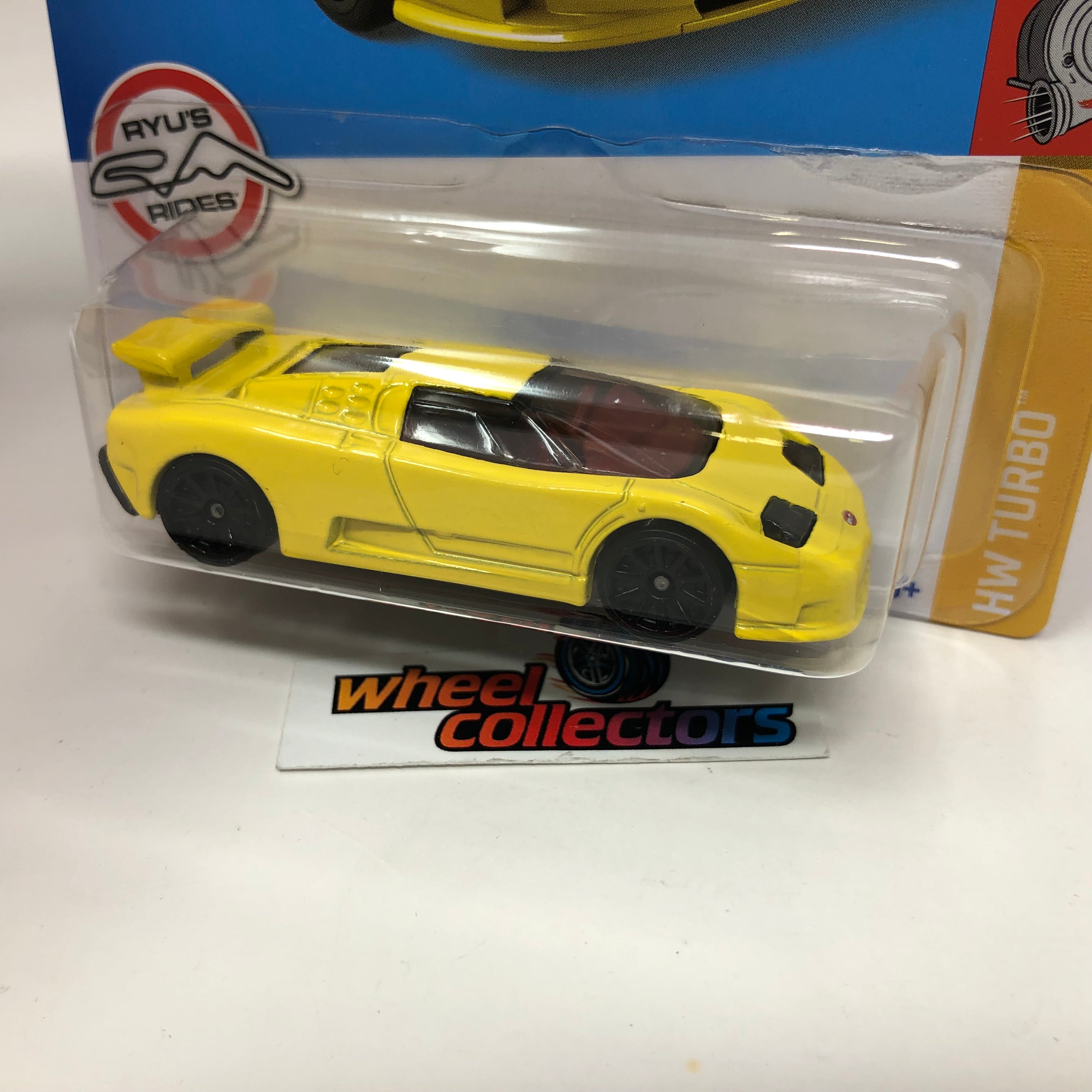 '94 Bugatti EB110 SS #65 * Yellow * 2022 Hot Wheels Case D、mySite、hgirdovlk
