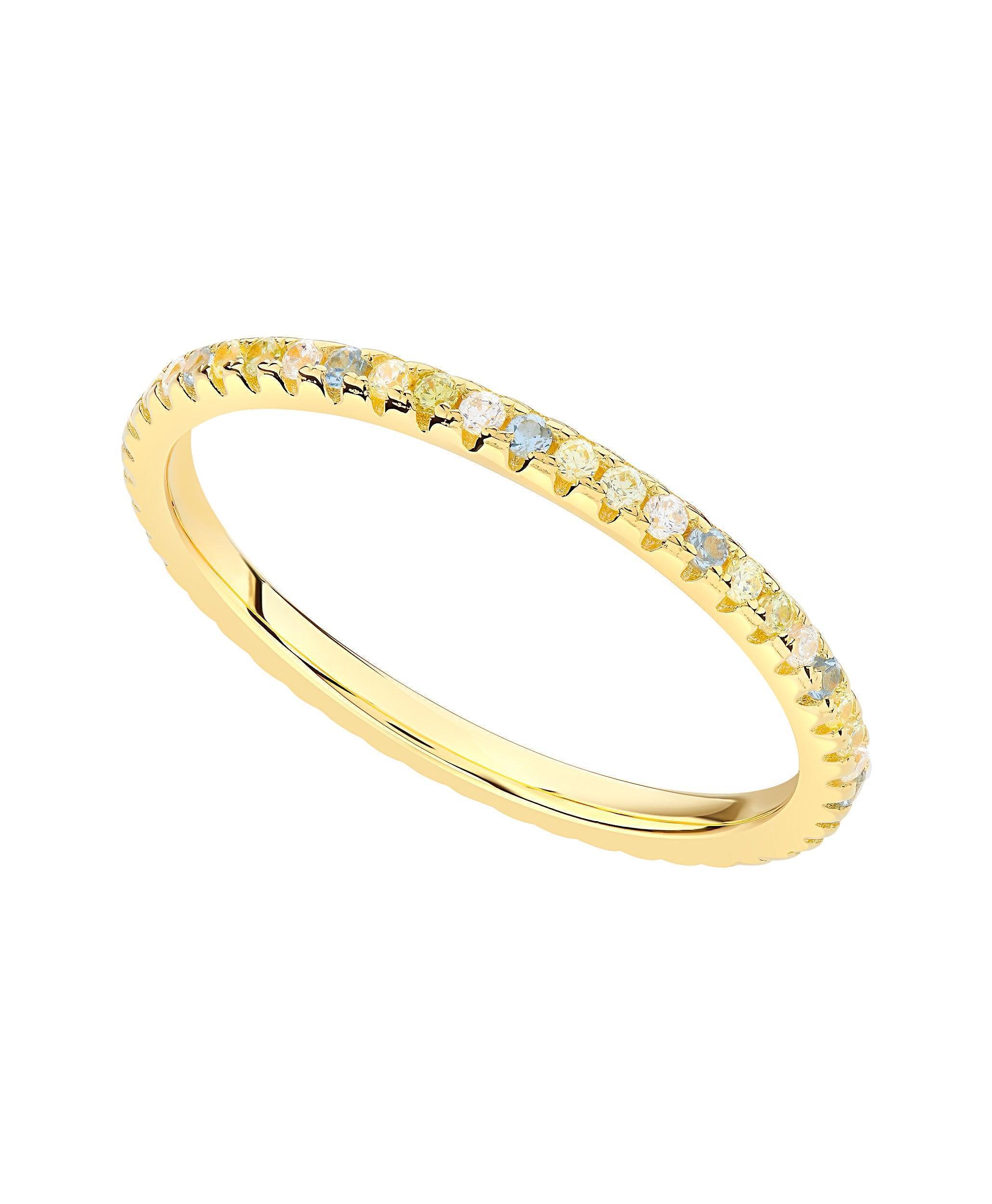 Mila Ring Multi 18ct Gold Plated、mySite、botmansion