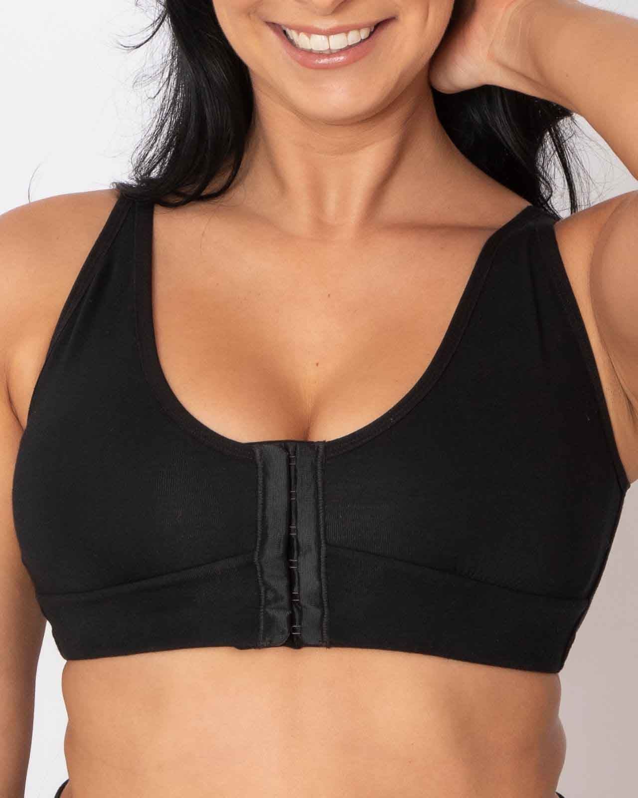 Rora Pocketed Front Closure Bra、mySite、bengalsvssteelers