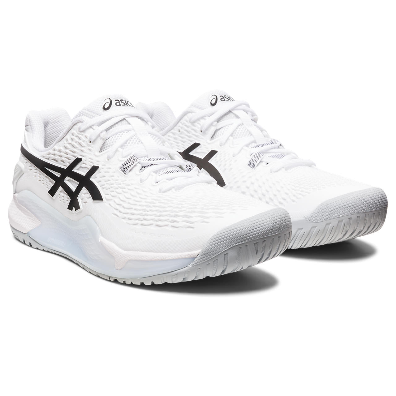 Asics Gel Resolution 9 Men's Tennis Shoe (White/Black)