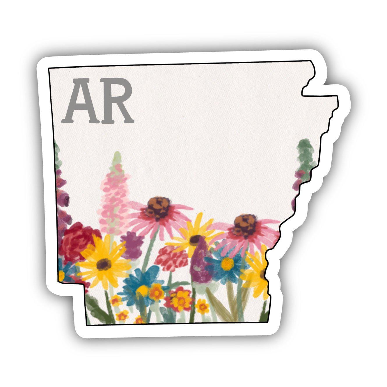  Arkansas Painterly Pattern Sticker、mySite、elrpsem3k