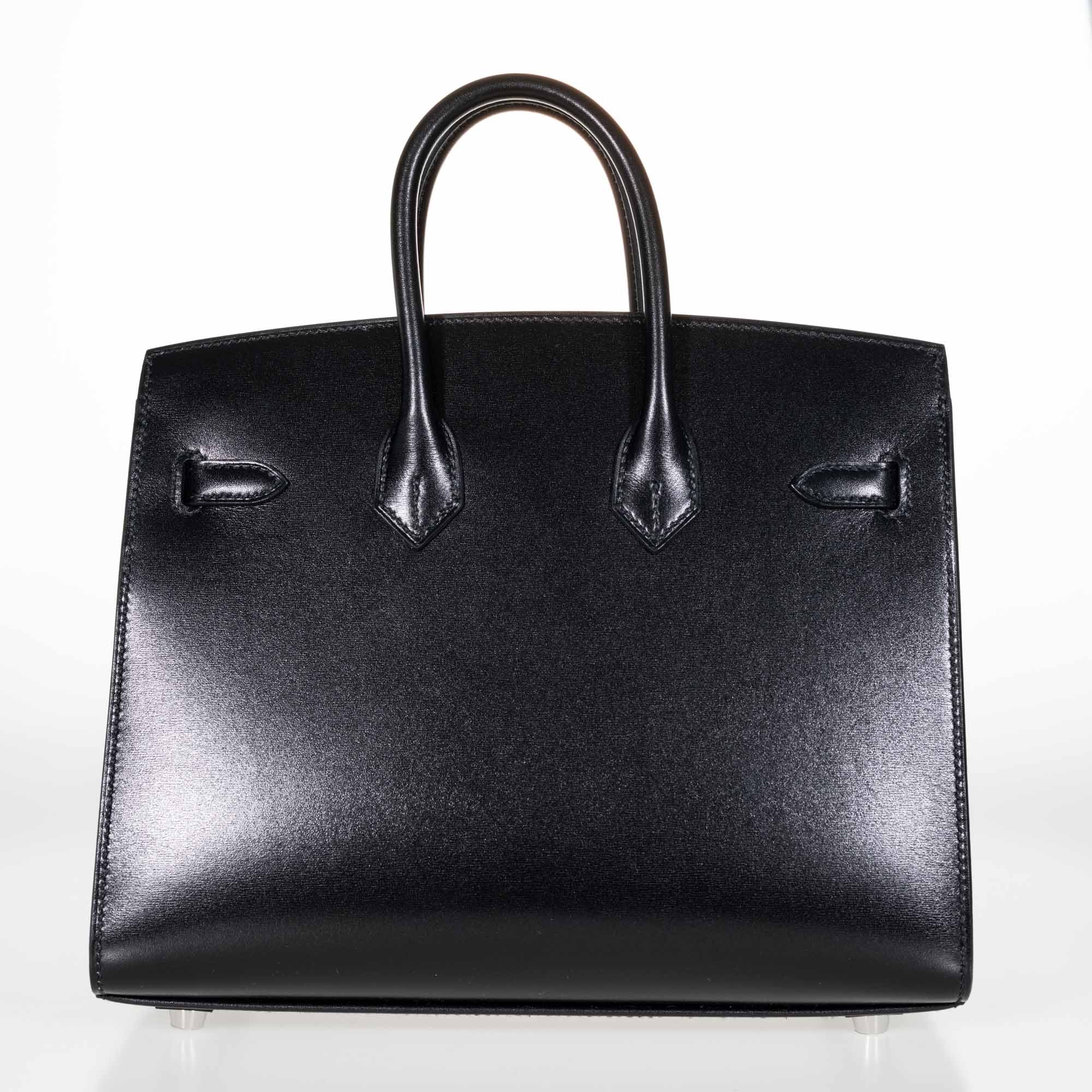 Hermès Birkin 25 Sellier Black Box Calf Palladium Hardware、mySite、garminoutage.com