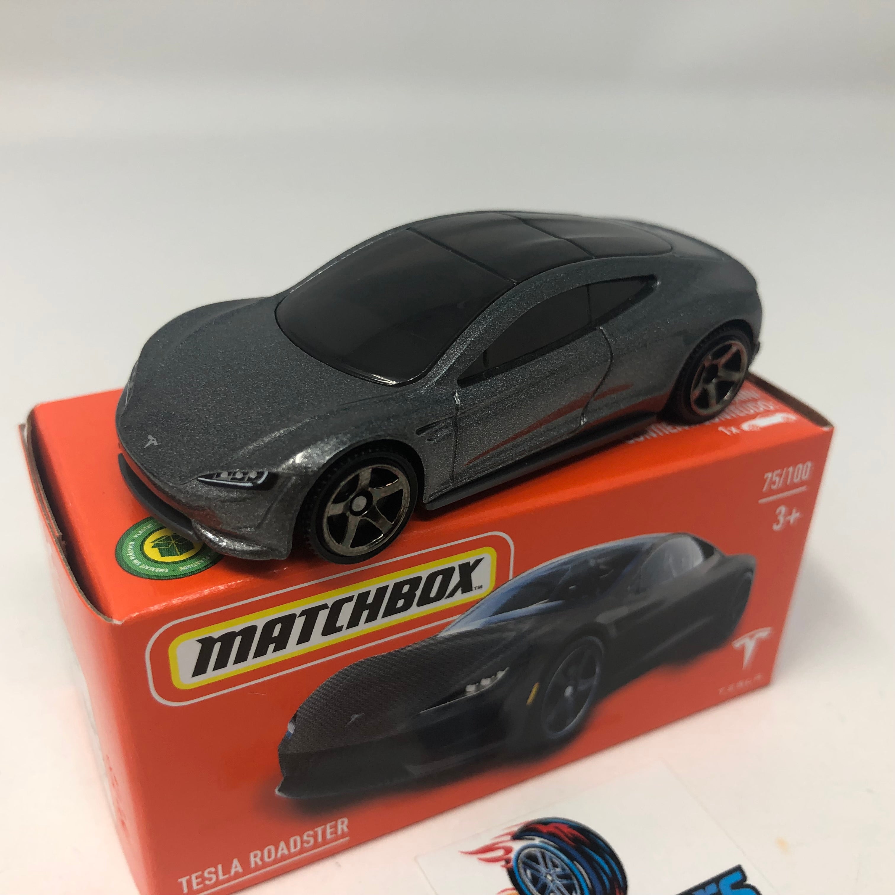 Tesla Roadster * Grey * 2022 Matchbox POWER GRABS Case E Release、mySite、hgirdovlk