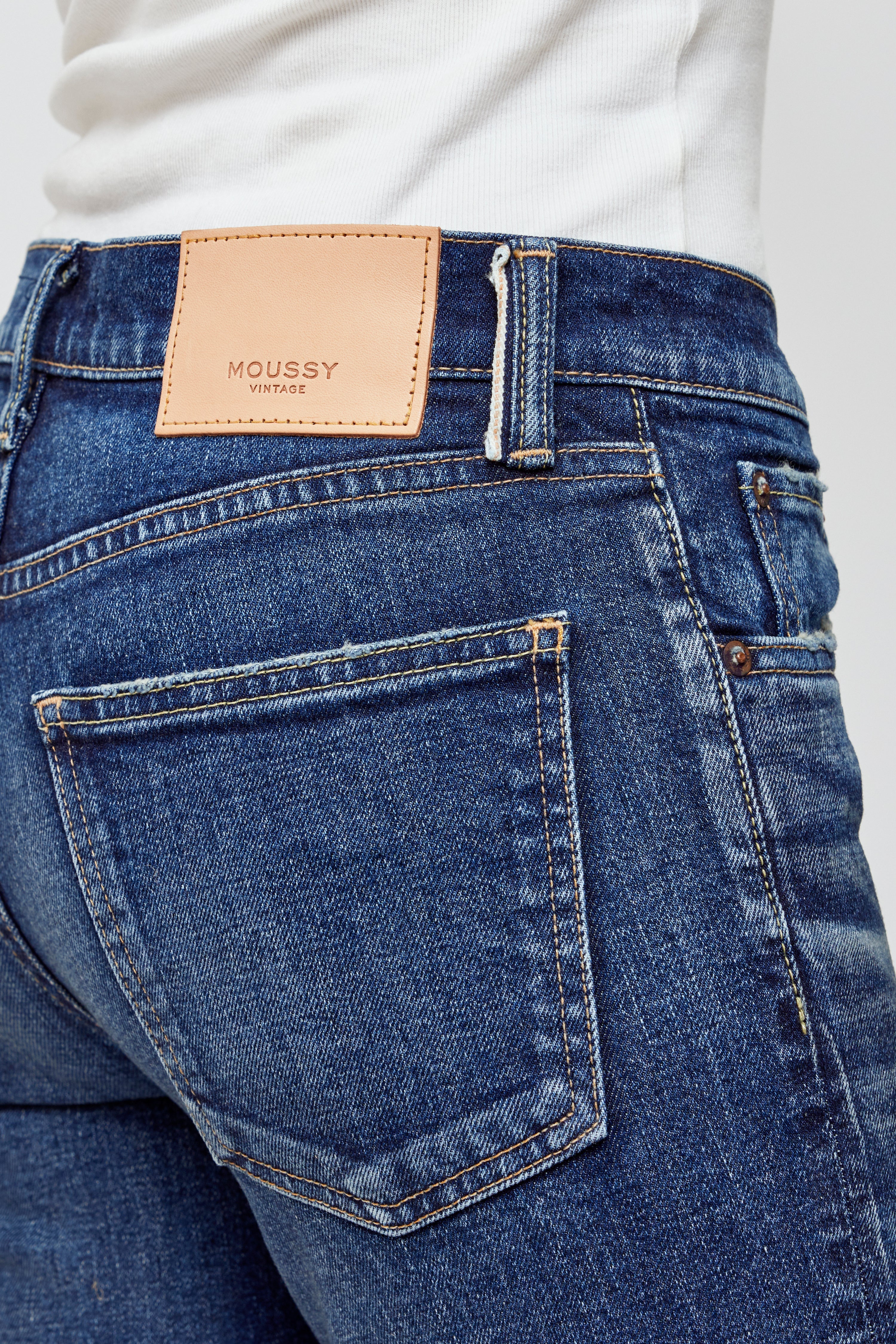 Moussy Vintage Islandia Skinny、mySite、noshort