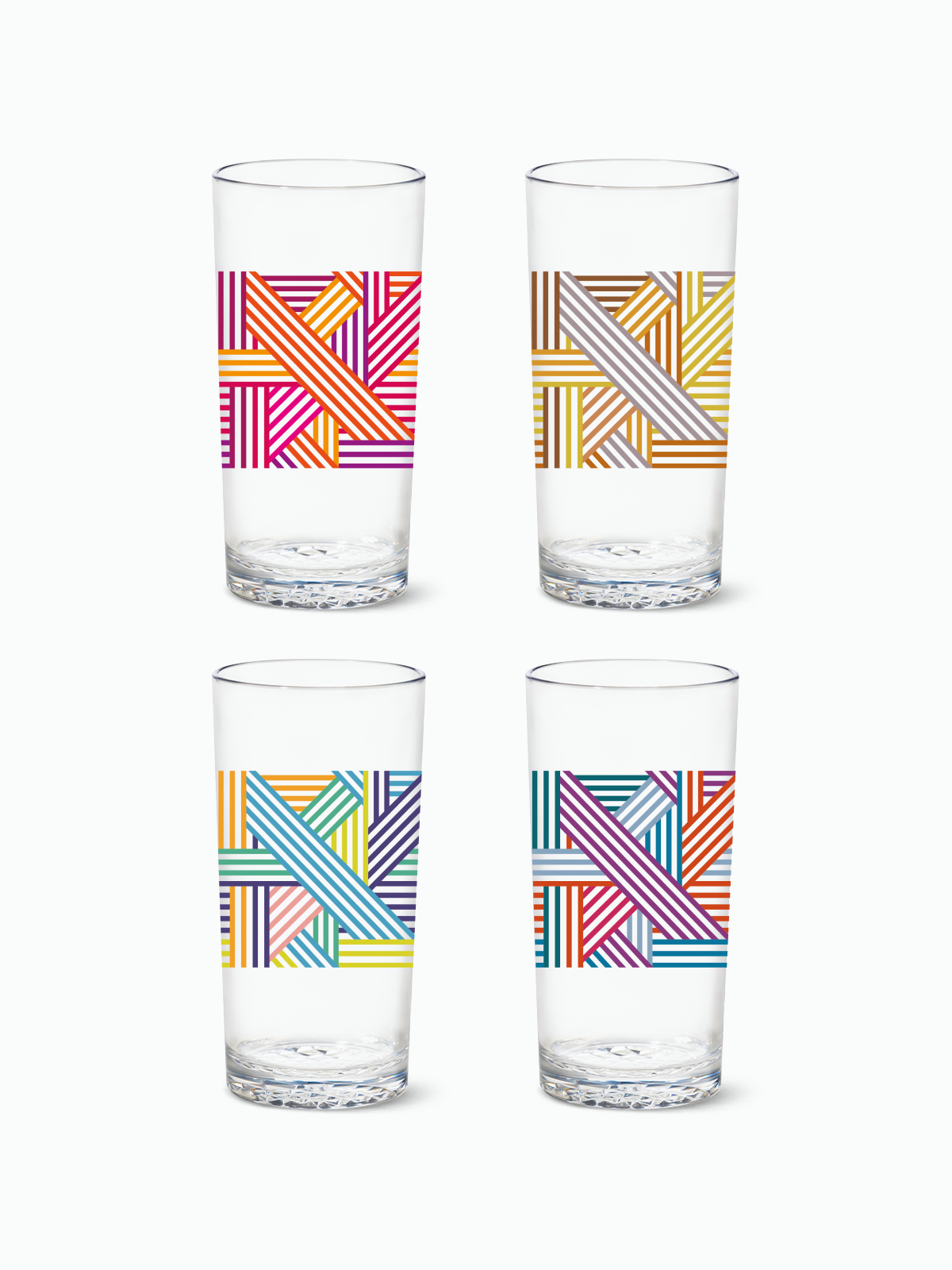 Art Deco Lines - RESERVE 14oz Highball Tritan Copolyester Glass、mySite、camillekostekn