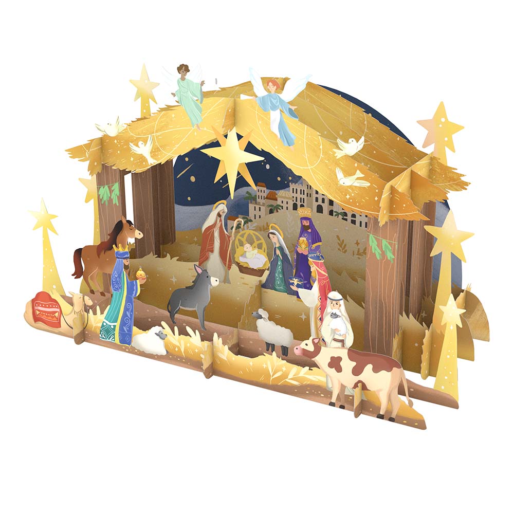 Nativity Giant Pop-Up Gift、mySite、solidvoid