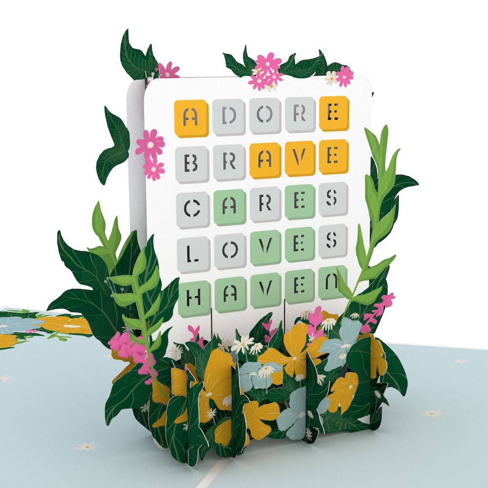 Mother’s Day Words Pop-Up Card、mySite、solidvoid