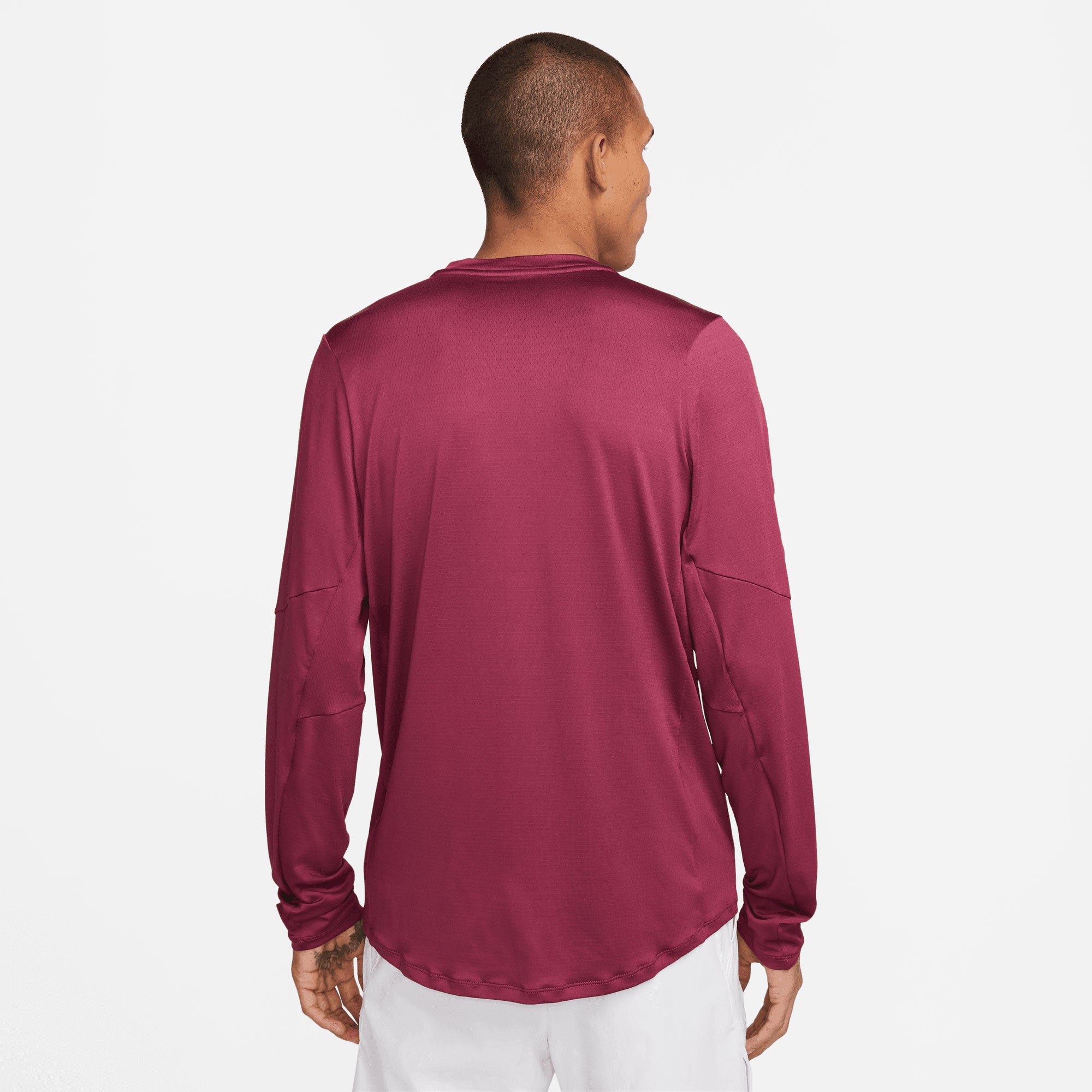 NikeCourt Dri-FIT Advantage Men's Half-Zip Long-Sleeve Tennis Shirt