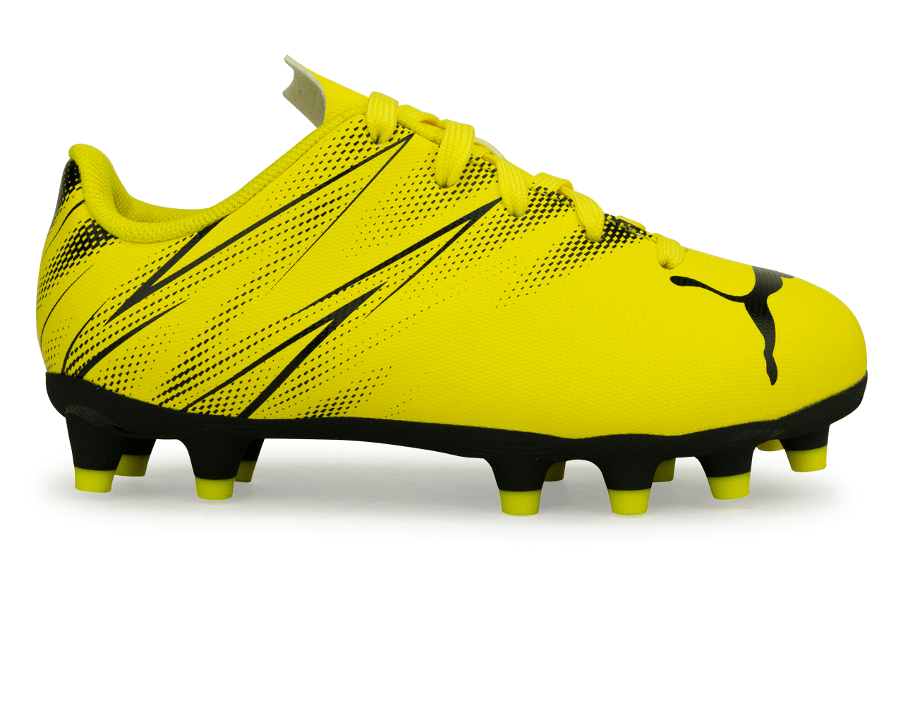 PUMA Kids Attacanto FG/AG Yellow/Black、mySite、bottomscart