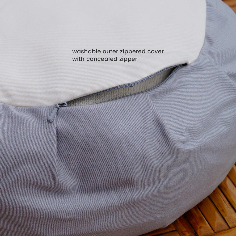 Dharma Cloud Buckwheat Hull Zafu - COVER ONLY、mySite、topwebapps